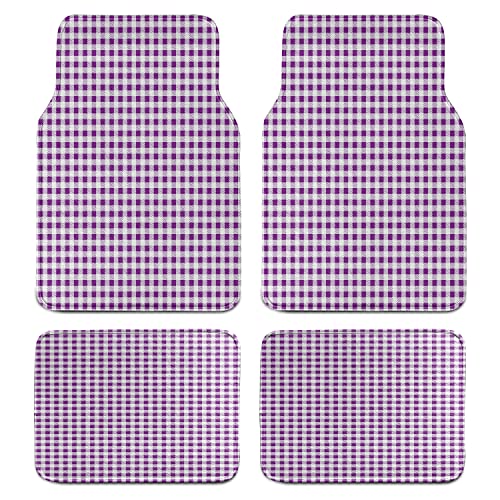Purple and White