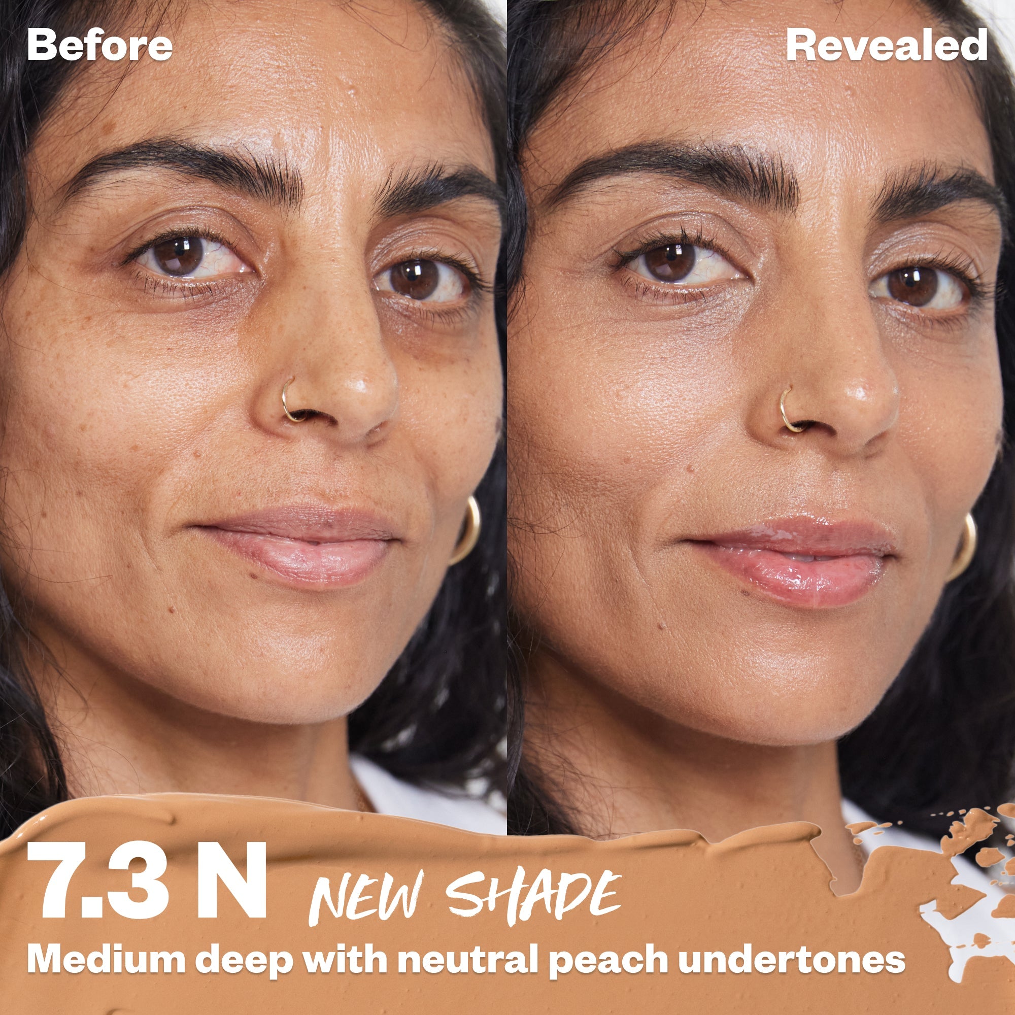 Revealer Super Creamy Brightening Concealer with Caffeine & Hyaluronic Acid - Full Coverage Under Eye Concealer for Dark Circles, Wrinkles & Blemishes - Perfect for Daily Makeup & Professional Use