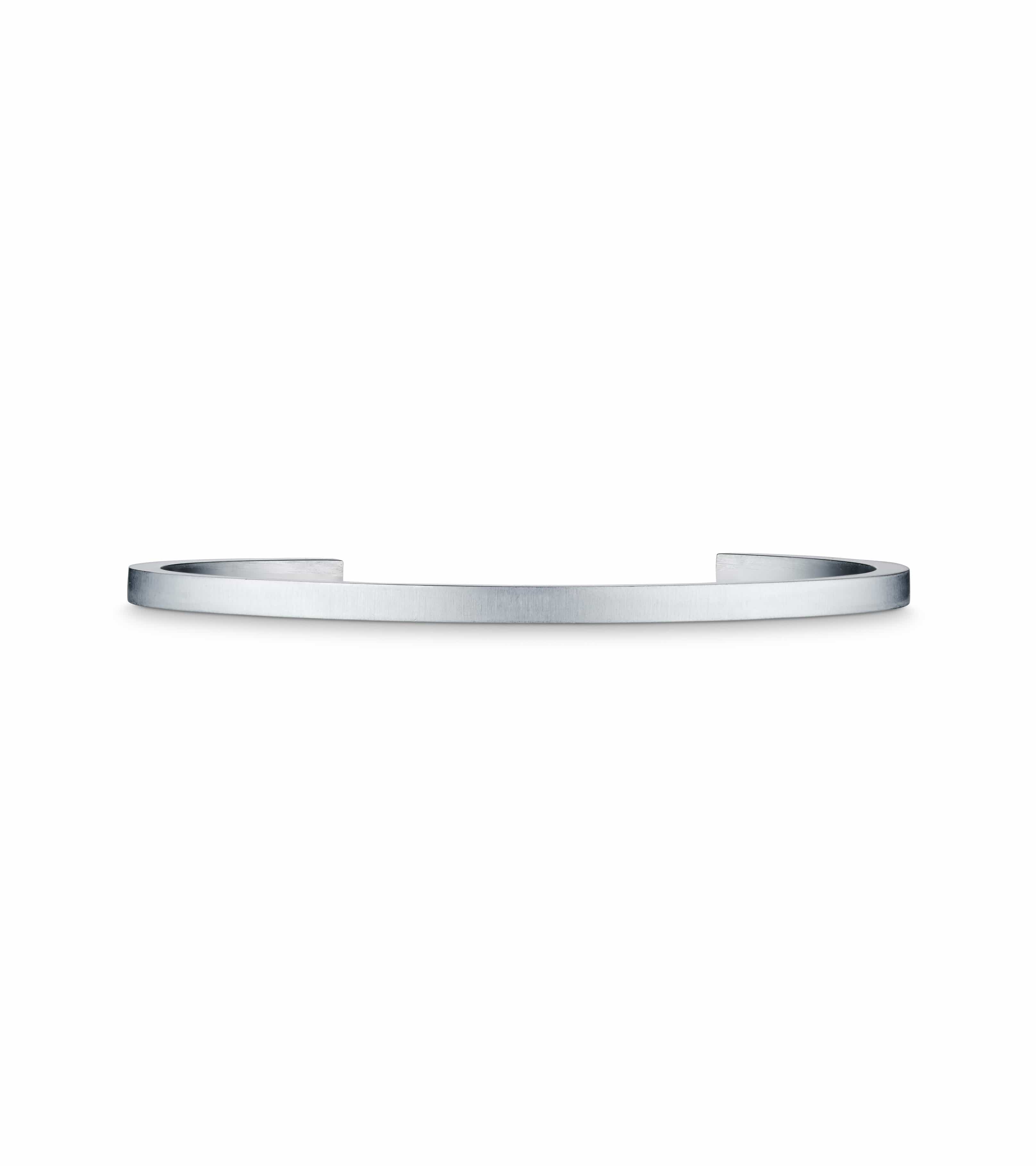 Ilse Collection 316L Stainless Steel Silver Bangle Bracelet for Women - Hypoallergenic, Tarnish-Resistant Jewelry for Everyday Wear & Special Occasions