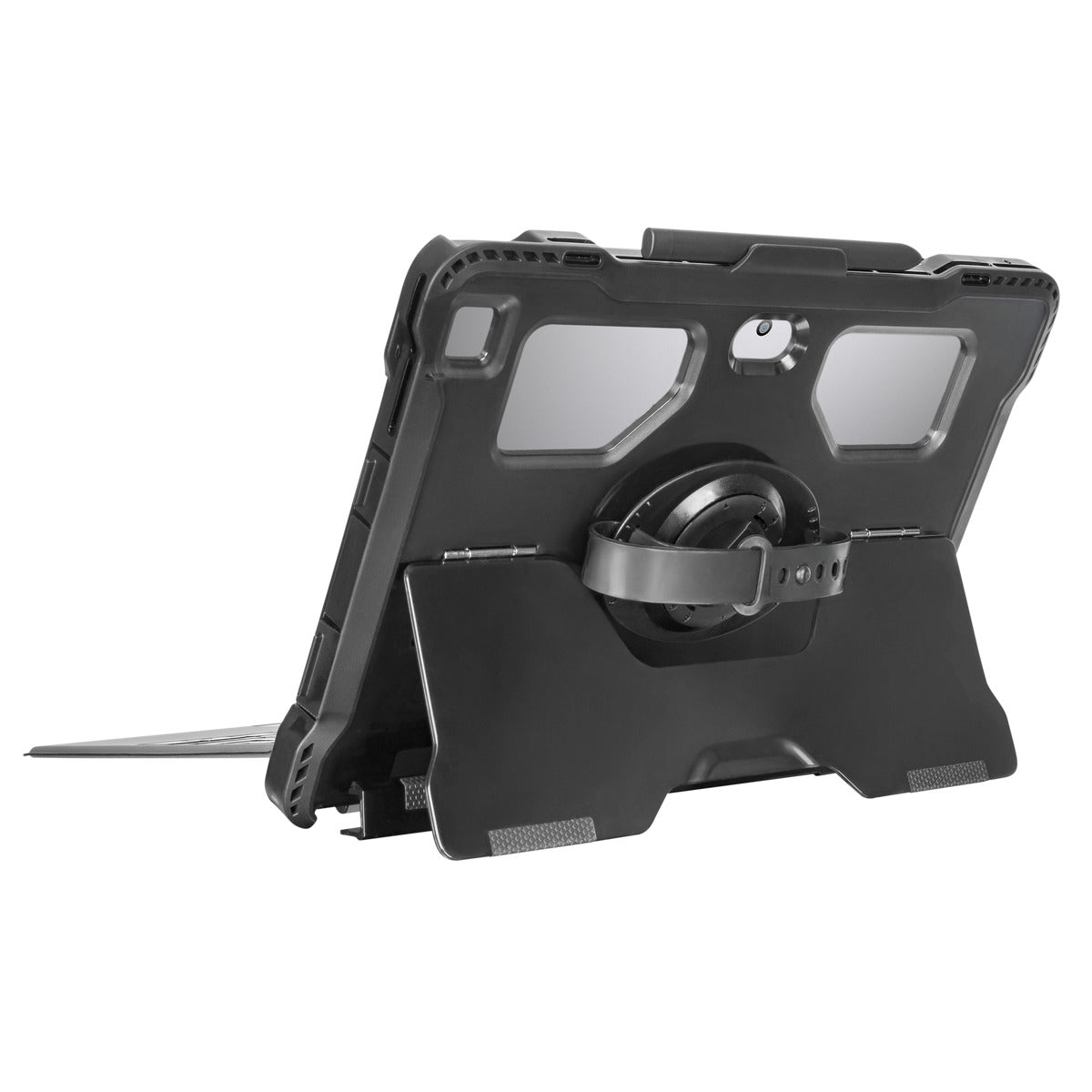 Durable Shockproof Case for Dell Latitude 7320 Detachable Laptop - Black Protective Cover for Business Travel & Outdoor Use