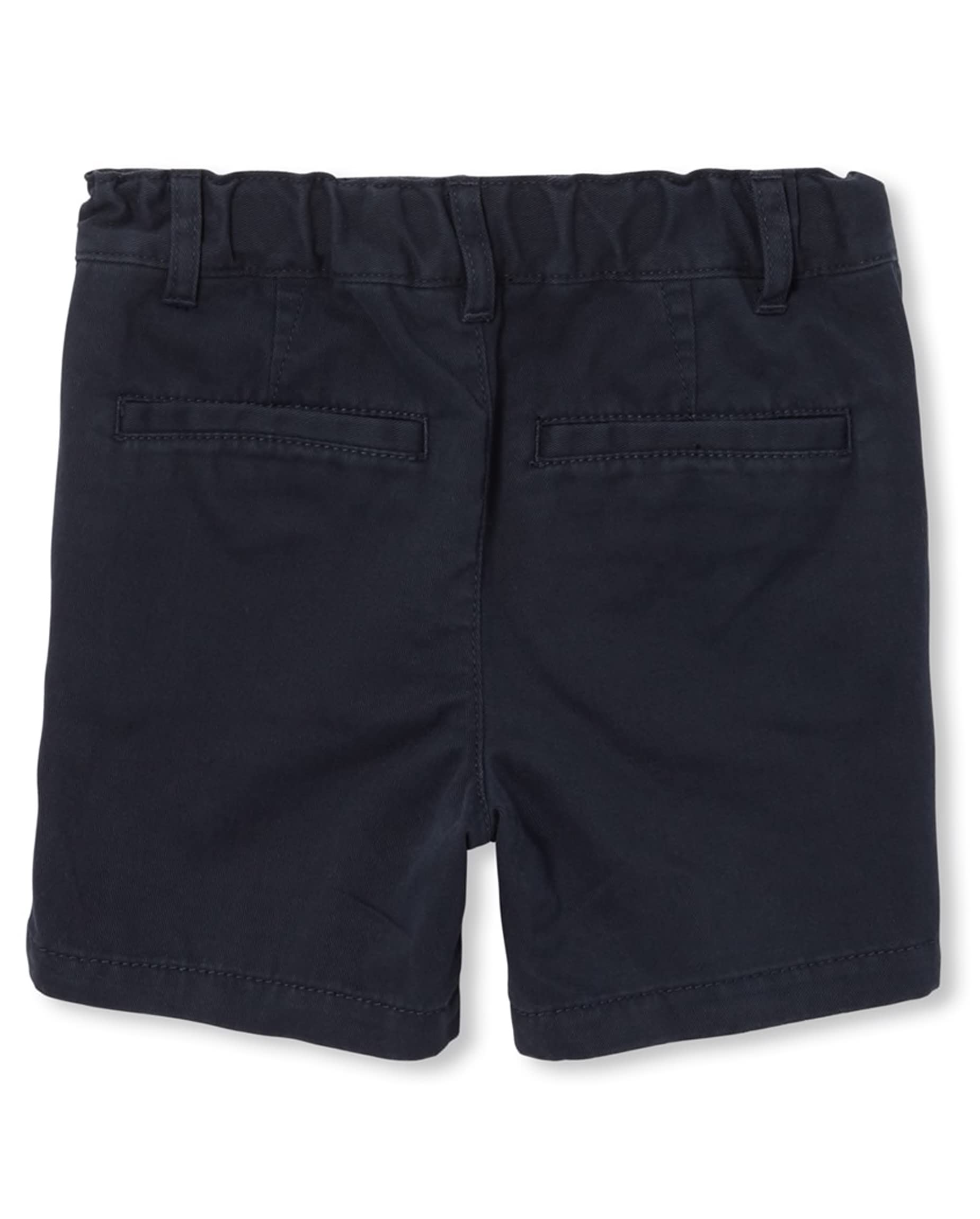 The Children's Place Baby Boys' Stretch Chino Shorts - Comfortable Cotton Twill Shorts for Toddlers | Perfect for Playtime, Daycare & Summer Outfits