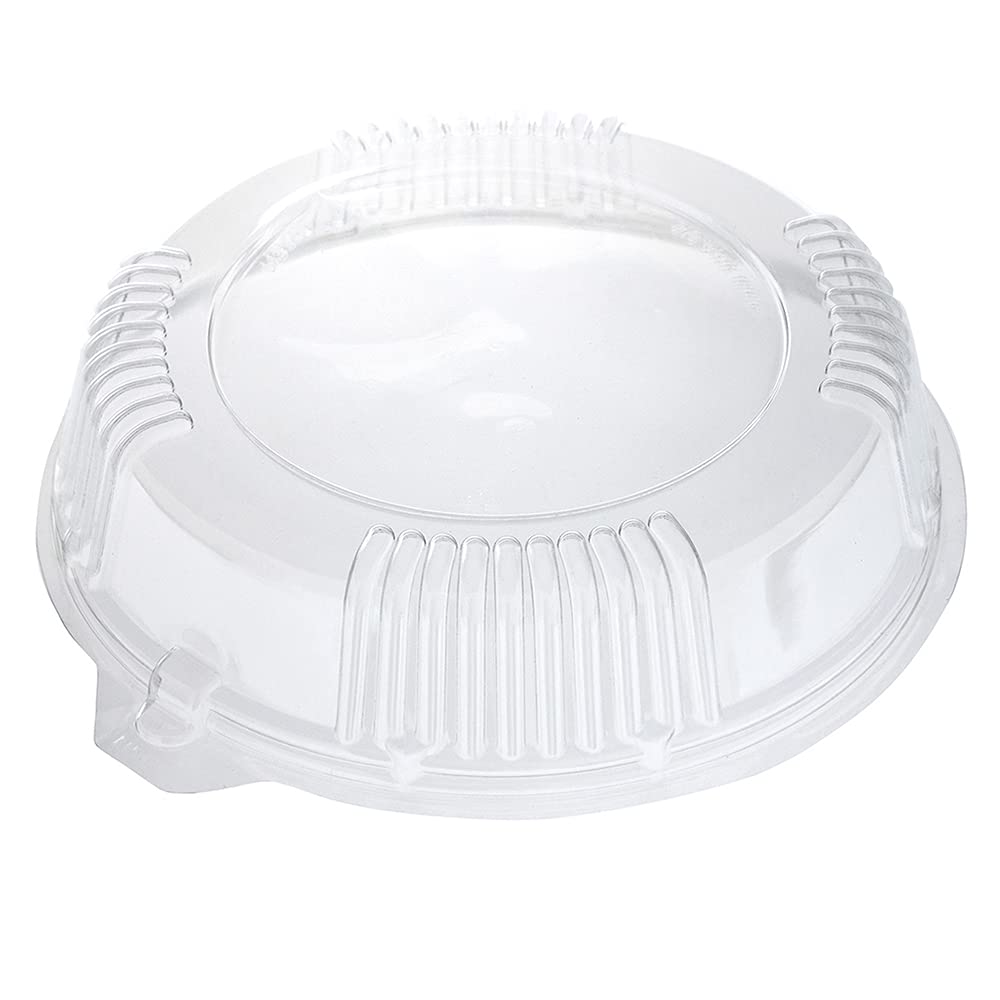 WNA LDPET10 Clear Round PET Dome Lid 2.4
