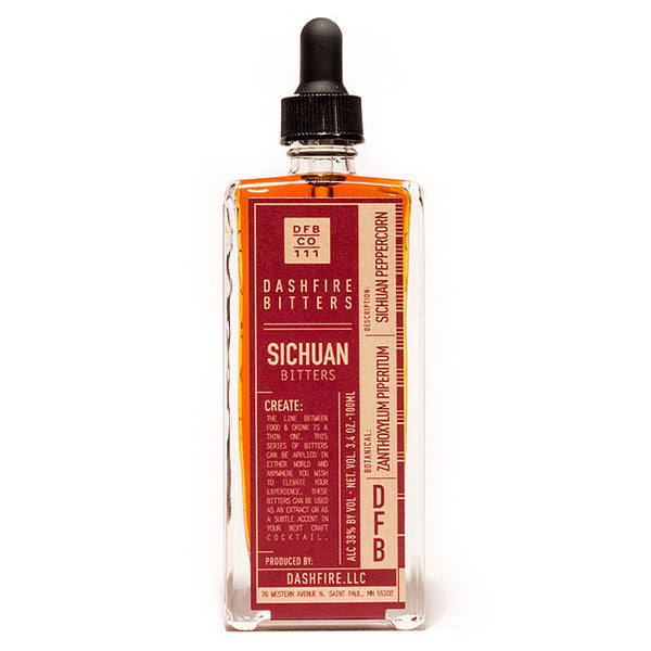 Dashfire Sichuan Bitters 100ml - Authentic Chinese Herbal Bitter Liqueur for Cocktails, Digestif & Mixology | Perfect for Bartending, Home Bars & Asian Cuisine Pairing