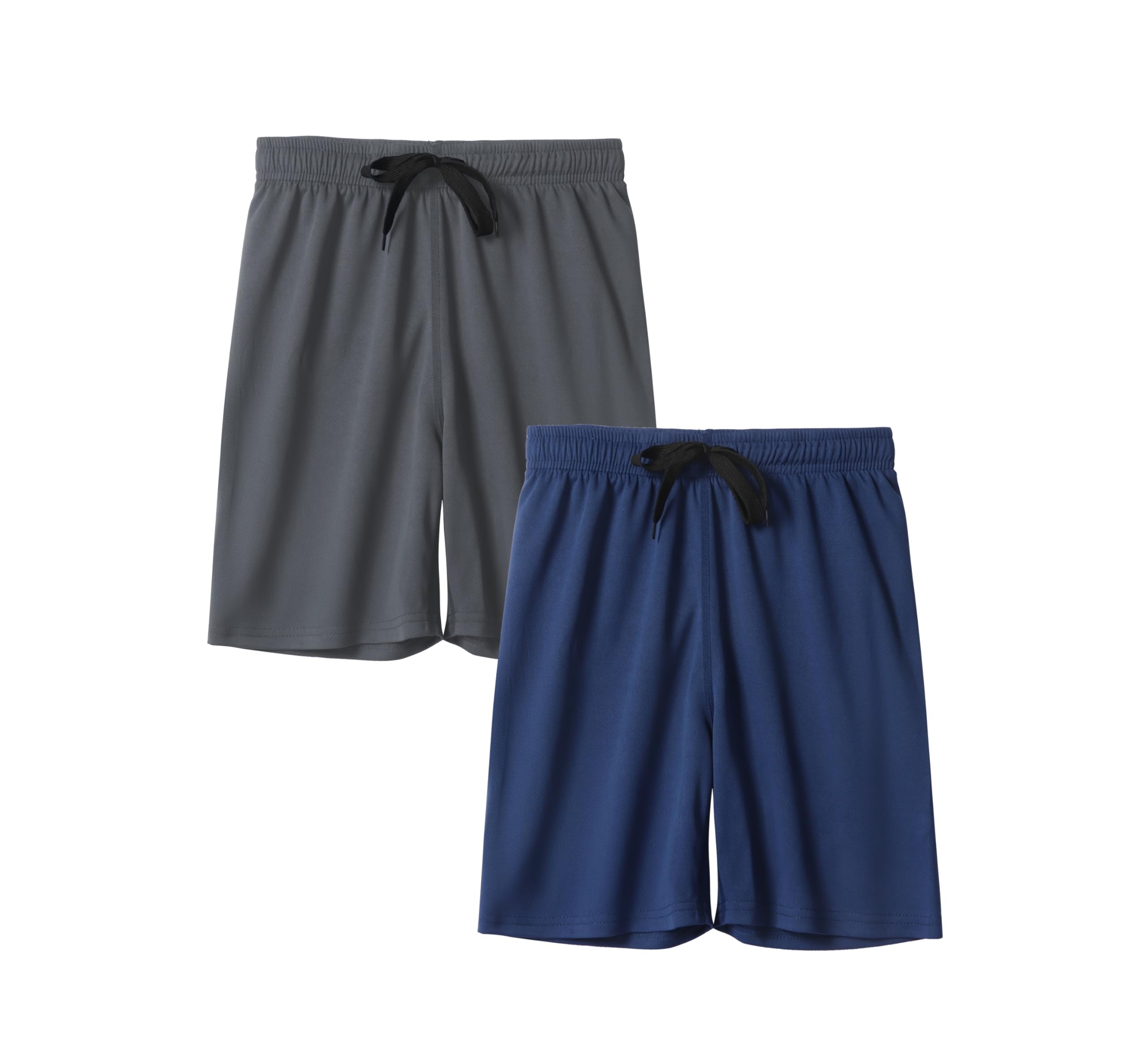 Boys' Loose Fit Athletic Shorts - Moisture Wicking Performance Mesh Gym Shorts for Running, Basketball & Outdoor Sports