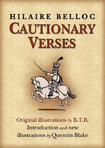 Cautionary Verses by Hilaire Belloc - Classic Red Fox Poetry Book (1995) | Perfect for Literature Lovers & Poetry Enthusiasts