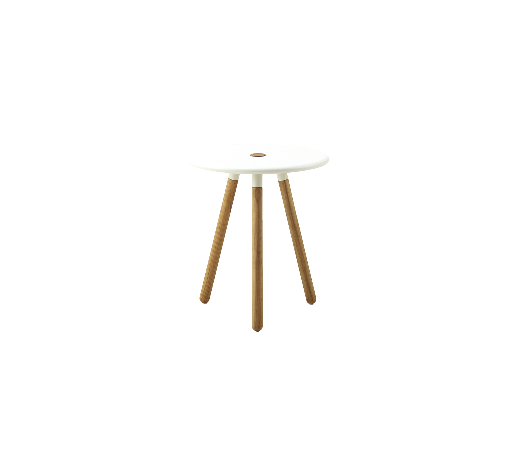 Modern Round Side Table Stool - Multi-Functional Accent Furniture for Living Room, Bedroom, or Outdoor Use - Perfect as Coffee Table, Ottoman, or Extra Seating