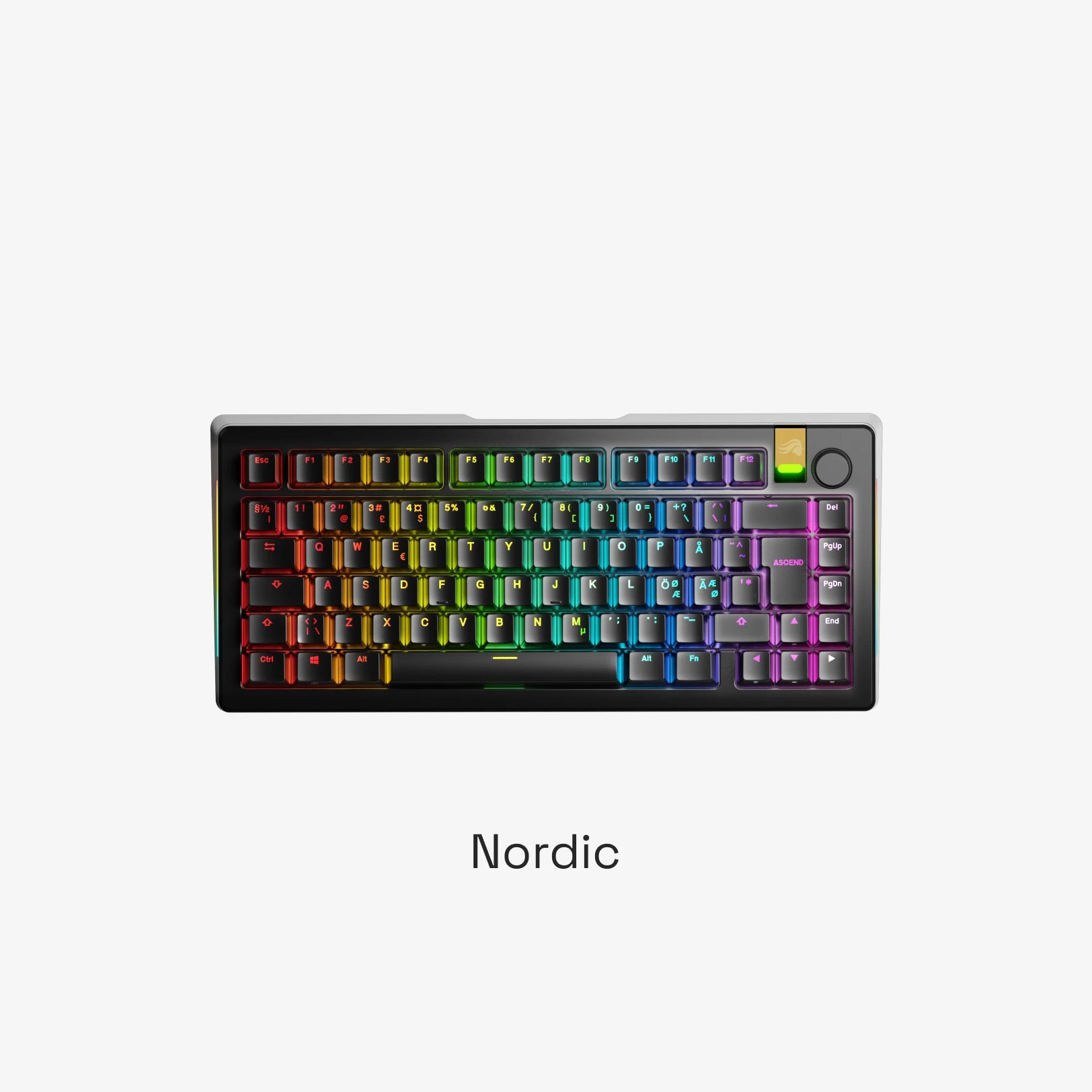 GMMK 3 PRO HE Wireless Mechanical Keyboard - 96% Layout, Hot-Swappable, RGB Backlit - Perfect for Gaming, Coding & Office Work