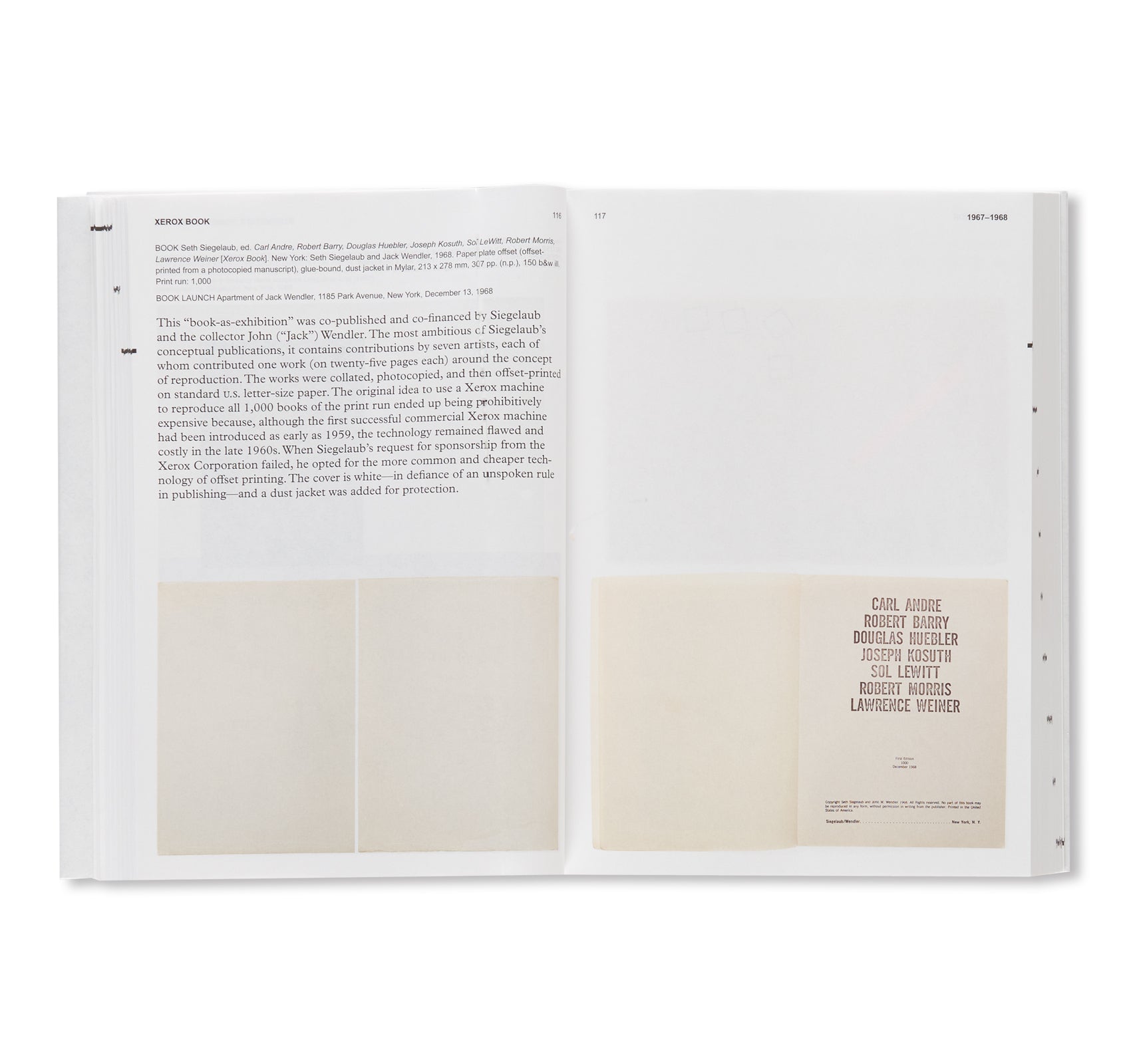 Beyond Conceptual Art by Seth Siegelaub - Modern Art Book for Collectors & Students - Perfect for Art History Studies & Contemporary Art Collections