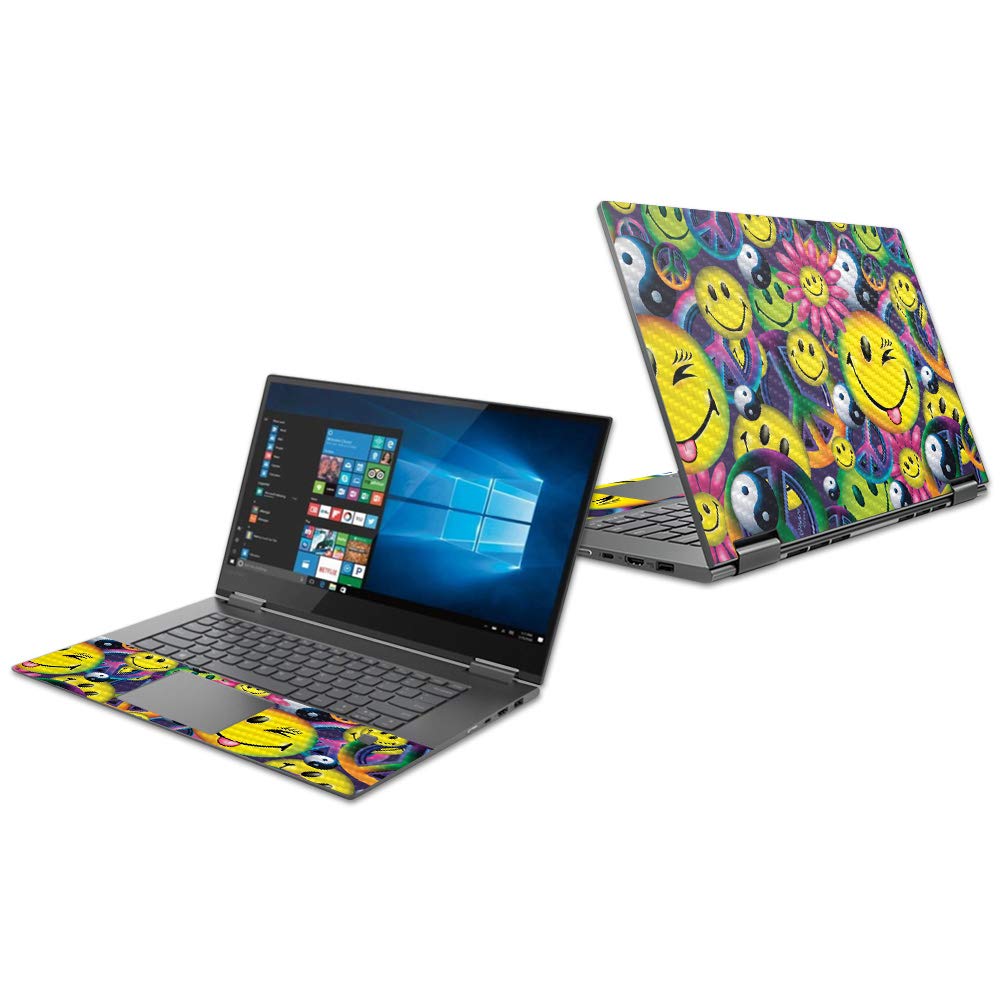 MightySkins Carbon Fiber Skin for Lenovo Yoga 730 13