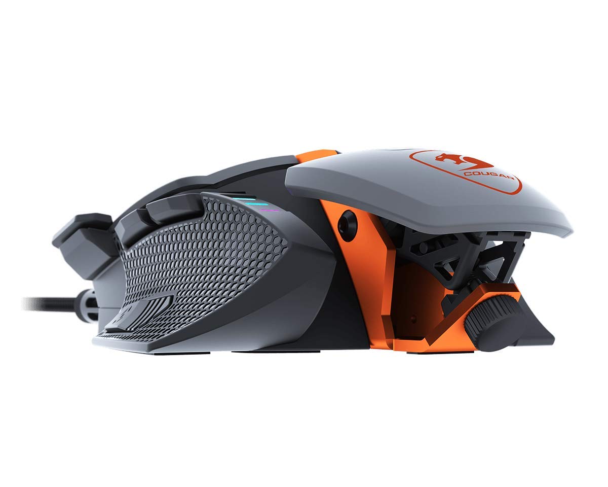 COUGAR 700M EVO Esports Gaming Mouse - 16000 DPI Optical Sensor, Adjustable Palm Rest & Weights, Fully Programmable Buttons - Perfect for FPS, MOBA & Competitive Gaming