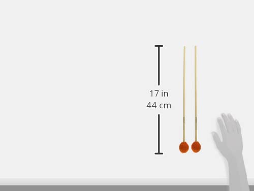ES12 Eric Sammut Series Marimba Mallets - Soft to Medium-hard Rattan Shaft Mallets for Concert & Practice | Perfect for Professional Performers & Music Students