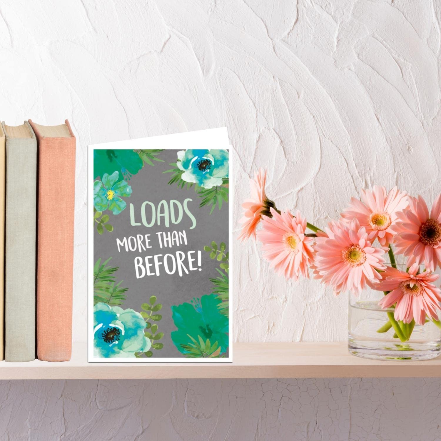 Emotional Rescue Thank You Card - Single Greeting Card with 'Thanks A Bunch' Design | Perfect for Appreciation Gifts, Teacher Thank Yous & Special Occasions