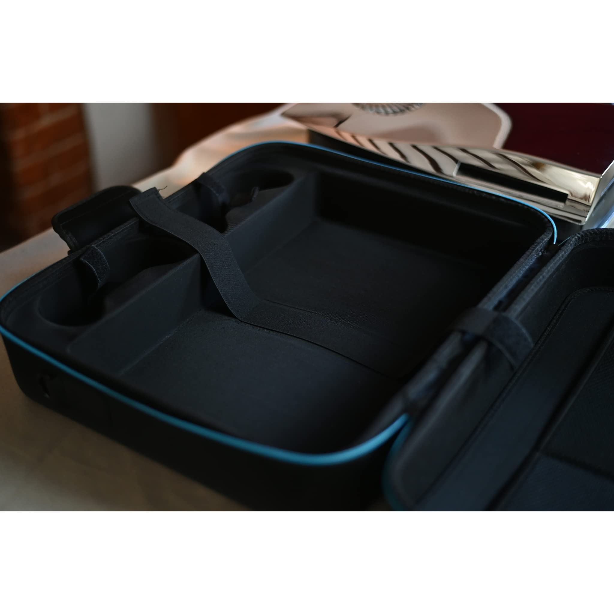 Premium PS5 Travel Carry Case - Protective Storage Bag for PlayStation 5 Disc & Digital Edition with Shoulder Strap | Organizer for PS5 Controller, Headset, Cables & Games | Durable Luxury Gaming Accessory for Travel, Commuting & Home Storage