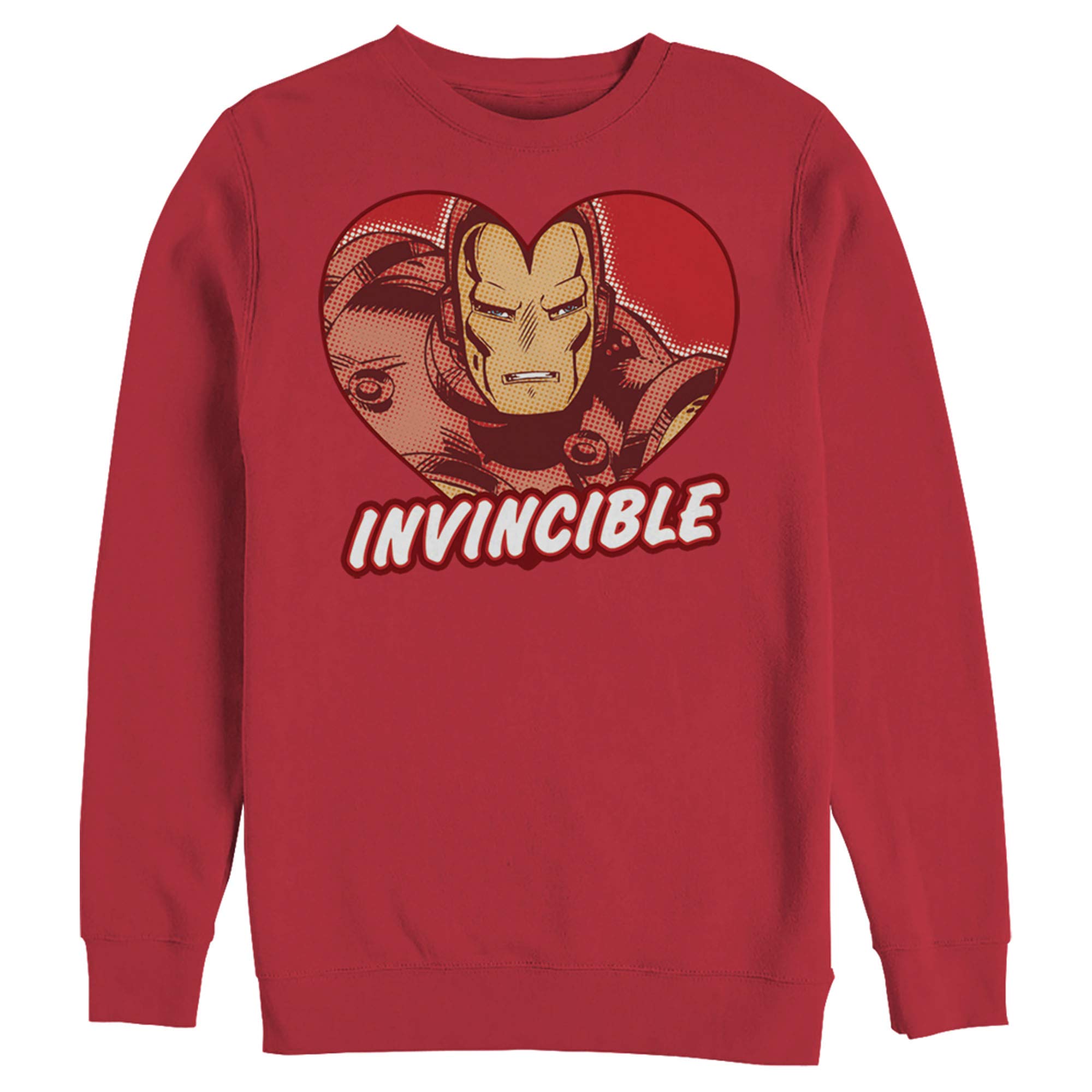 Marvel Iron Man Valentine's Day Graphic Hoodie for Men - Superhero Sweatshirt for Valentine's Gifts, Cosplay & Casual Wear | Perfect for Valentine's Date, Comic Con, Superhero Party, Everyday Streetwear & Winter Fashion