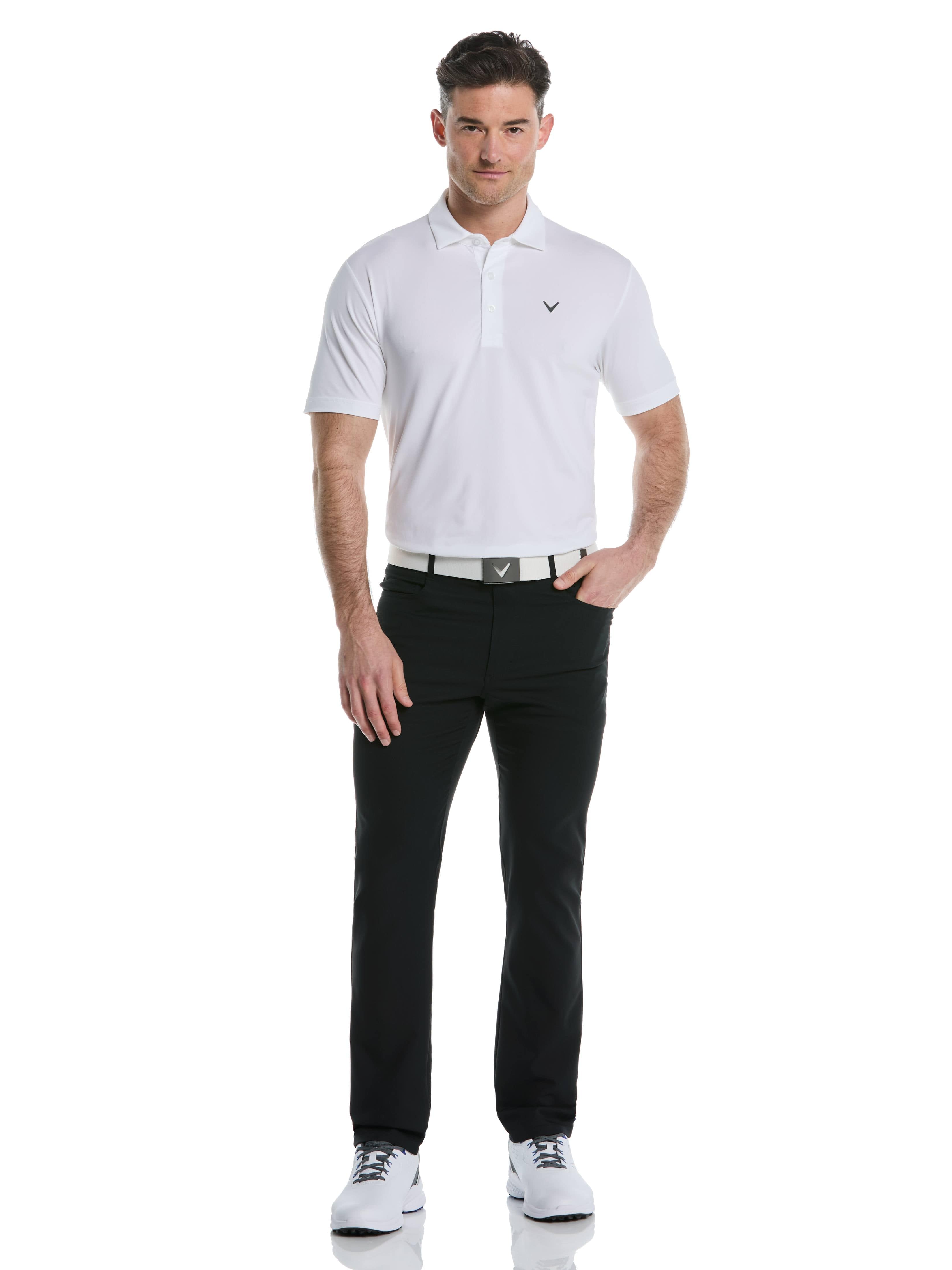 Men's Sorona® Stretch 5-Pocket Pants - Comfortable Slim Fit Casual Trousers for Work, Travel & Everyday Wear
