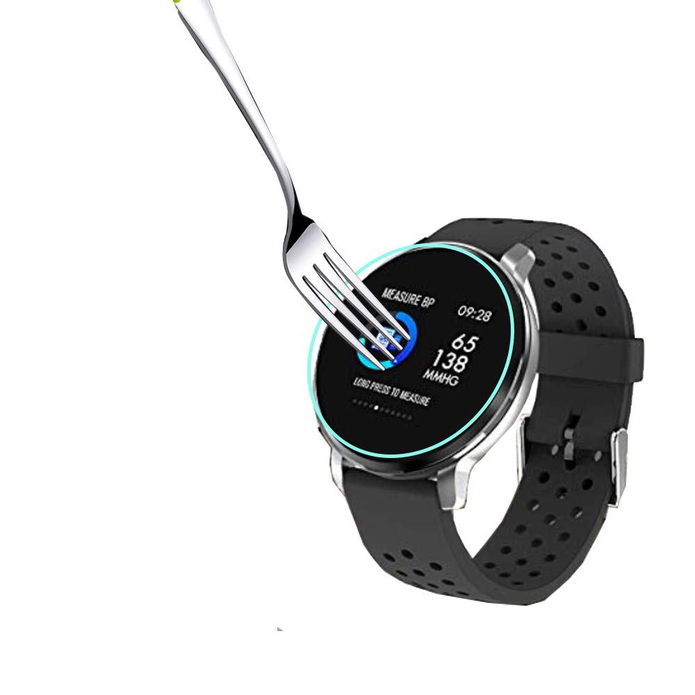 9H Hardness Tempered Glass Screen Protector for Catshin Smart Watch - 4 Pack - Anti-Scratch, Anti-Fingerprint, HD Clear - Perfect for Fitness Tracking & Outdoor Activities