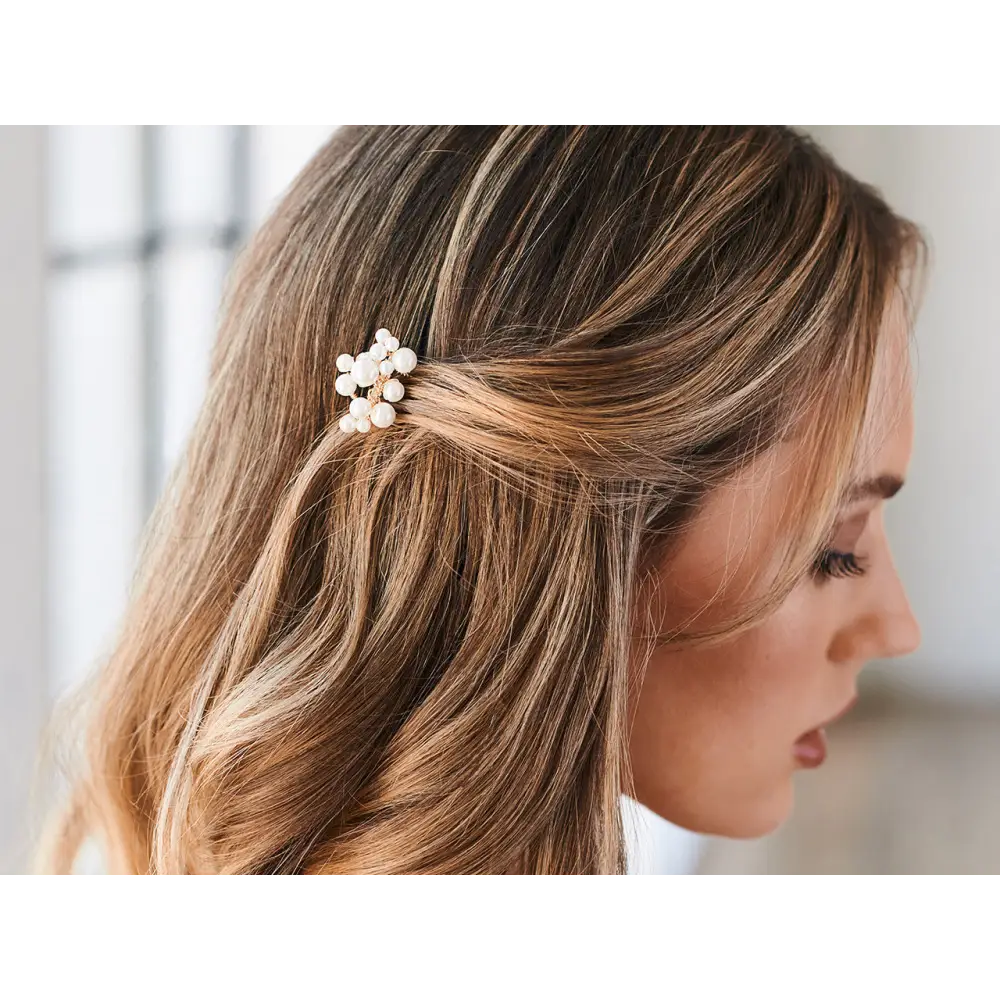 Elegant Bridal Hair Comb with Rhinestones - Wedding Hair Accessory for Brides, Bridesmaids & Prom | HC2323 | Perfect for Weddings, Proms & Special Occasions