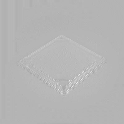 Bento Tek Square Clear Plastic Lids - 50 Pack for 19 oz Bento Boxes | Airtight Food Storage | Perfect for Meal Prep, Lunches & Leftovers
