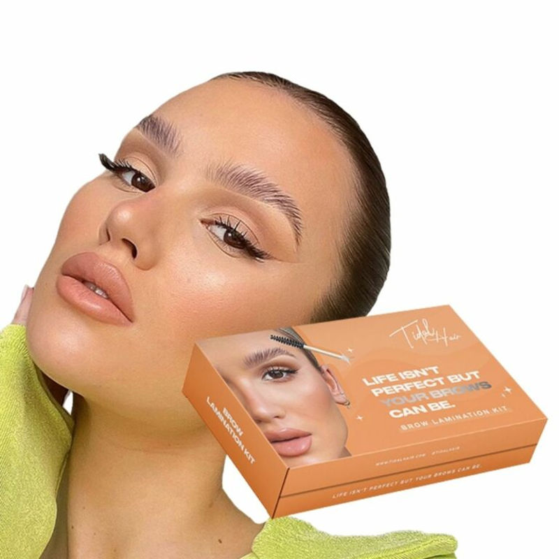 Professional Tidal DIY Brow Lamination Kit for Eyebrow Styling & Shaping - At-Home Salon Quality Eyebrow Lift & Tint Kit for Natural Fuller Brows (Great for Parties, Weddings & Special Occasions)