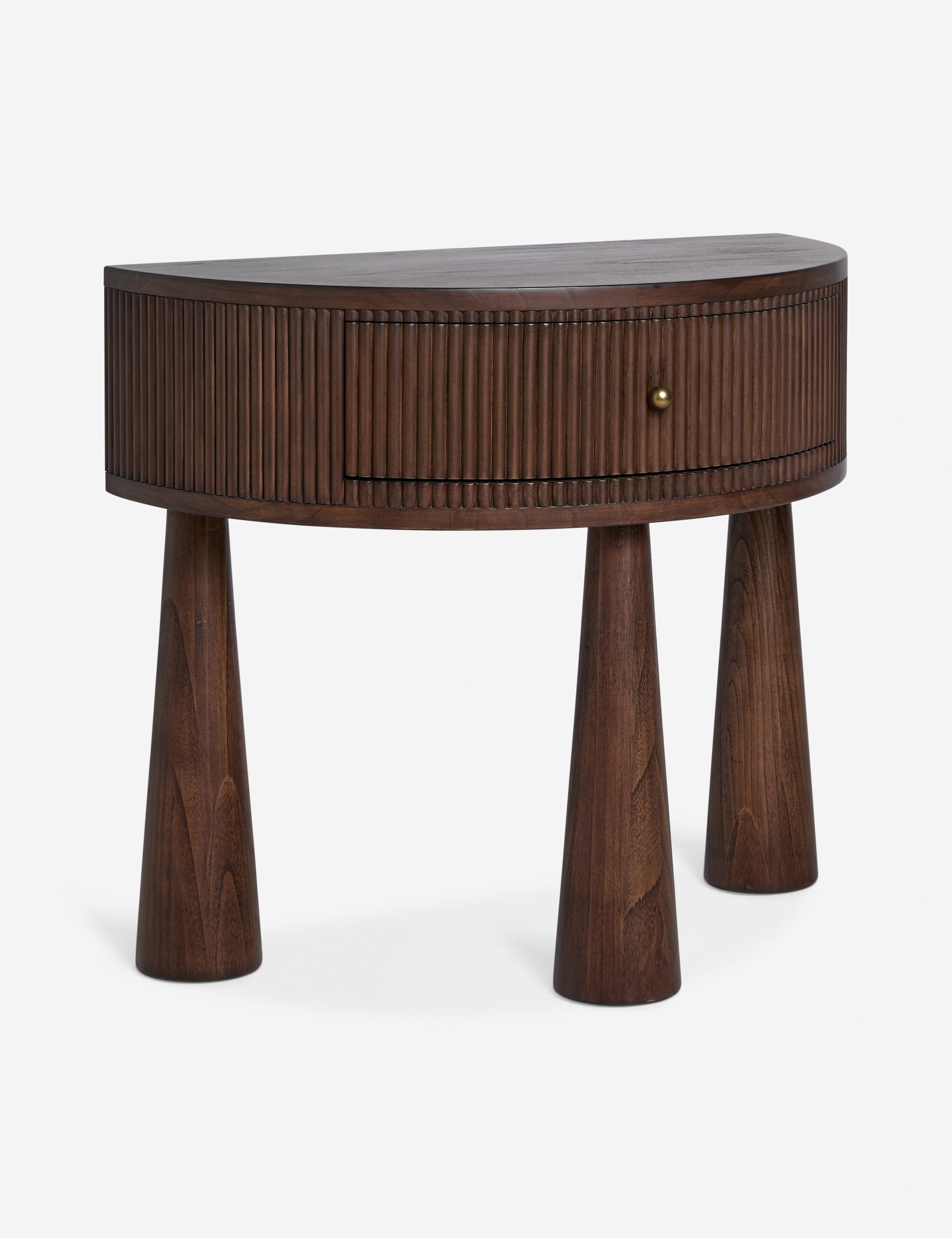 Modern Fletcher Nightstand - Wooden Bedside Table with Drawer for Bedroom, Living Room & Office - Stylish Storage Solution for Small Spaces