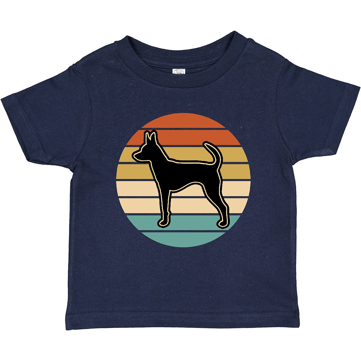 Inktastic Russian Toy Terrier Dog Graphic Toddler T-Shirt - Cute Puppy Apparel for Kids, Boys & Girls - Perfect for Playdates, Daycare & Family Photos
