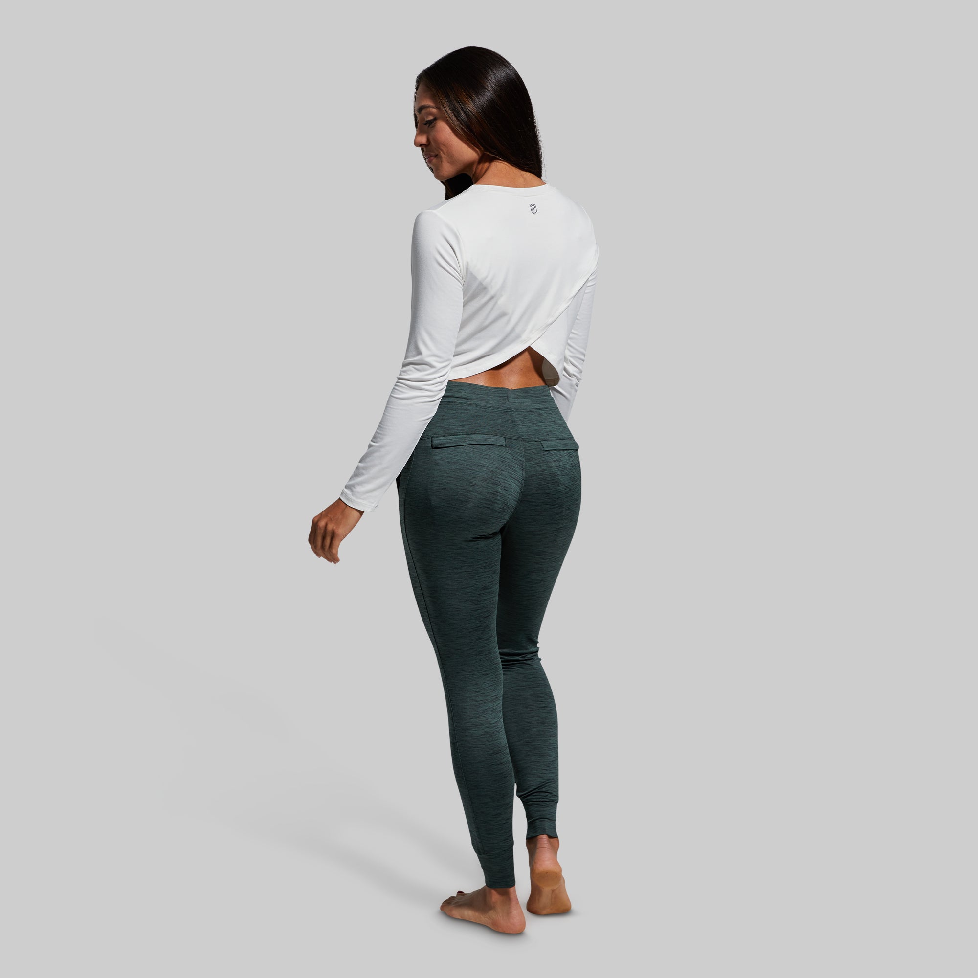 Women's Relaxed Fit Athleisure Jogger Pants - Soft Lounge Pants for Yoga, Running & Casual Wear (Evergreen) - Perfect for Home, Gym & Travel