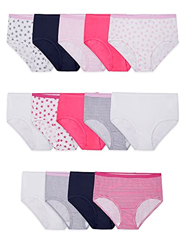 Brief - 14 Pack - Pink/Stars/Stripes