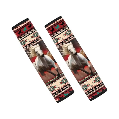 Red Aztec Western Horse