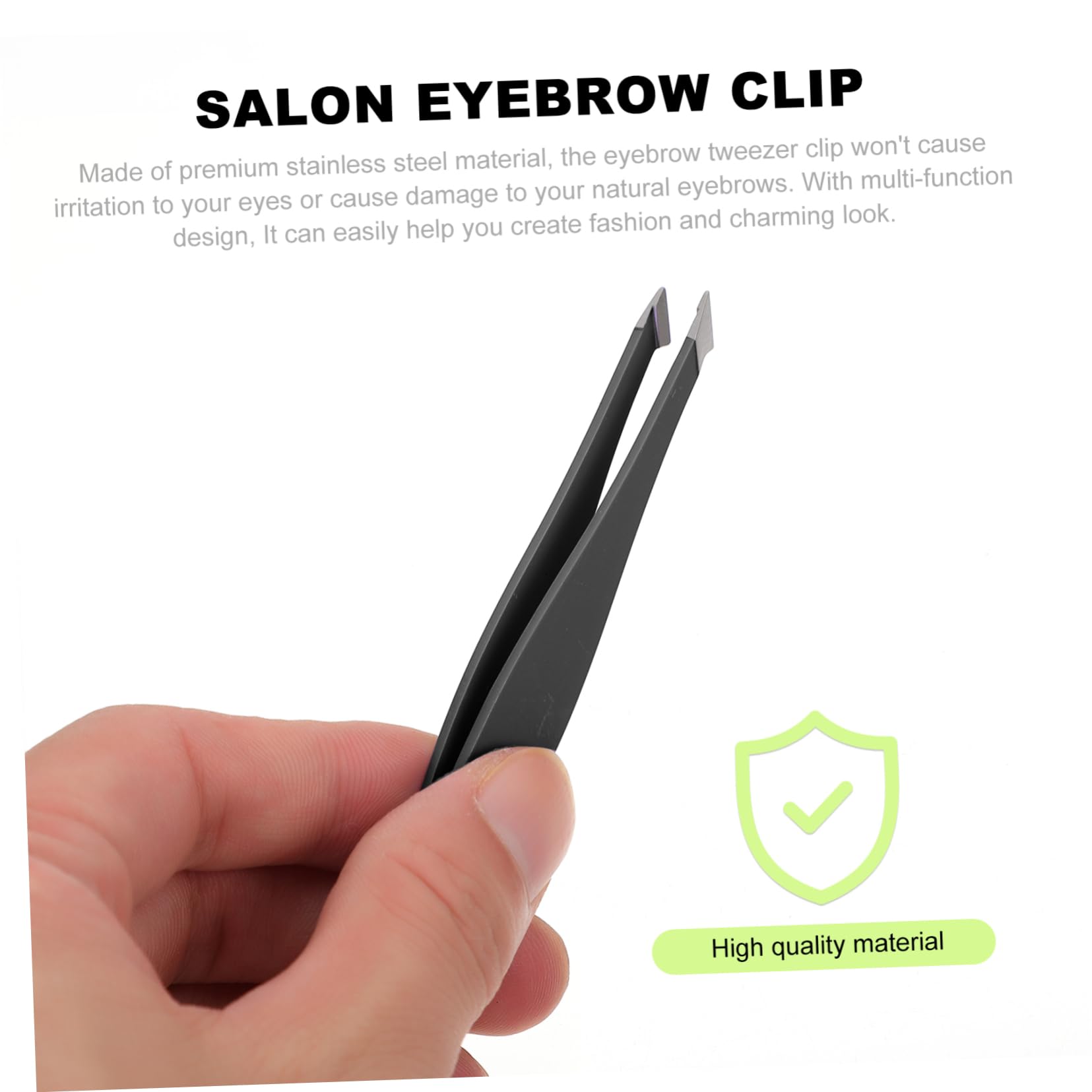 Healeved 6-Piece Eyebrow & Eyelash Grooming Kit - Professional Tweezers, Curler, Brush, Scissors & Face Razor for Precise Shaping | Perfect for Eyebrow Styling, Makeup Application & Facial Hair Trimming at Home or Salon