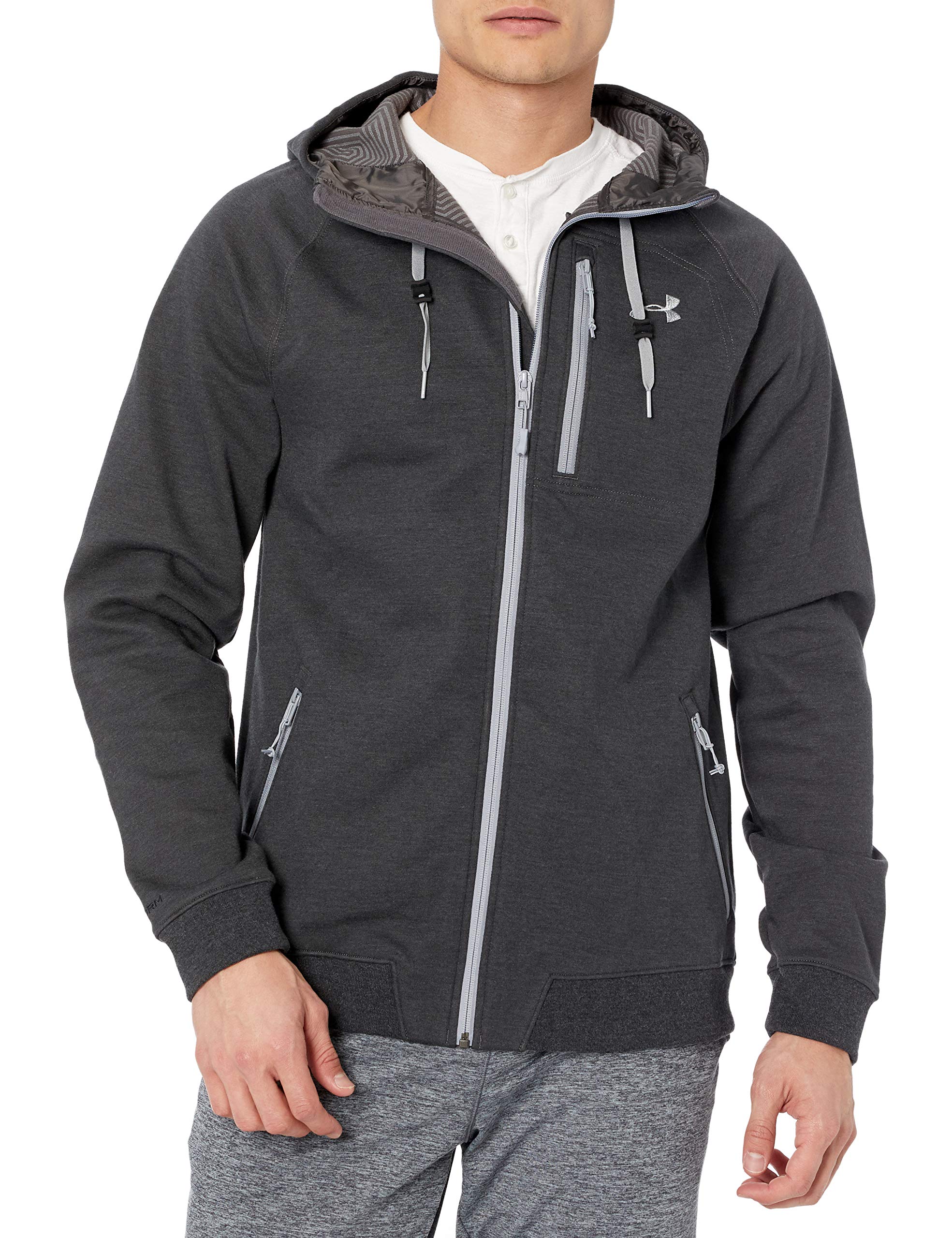 Under Armour Men's Storm ColdGear Infrared Dobson Softshell Jacket - Windproof & Water-Resistant Winter Coat for Running, Hiking & Outdoor Activities