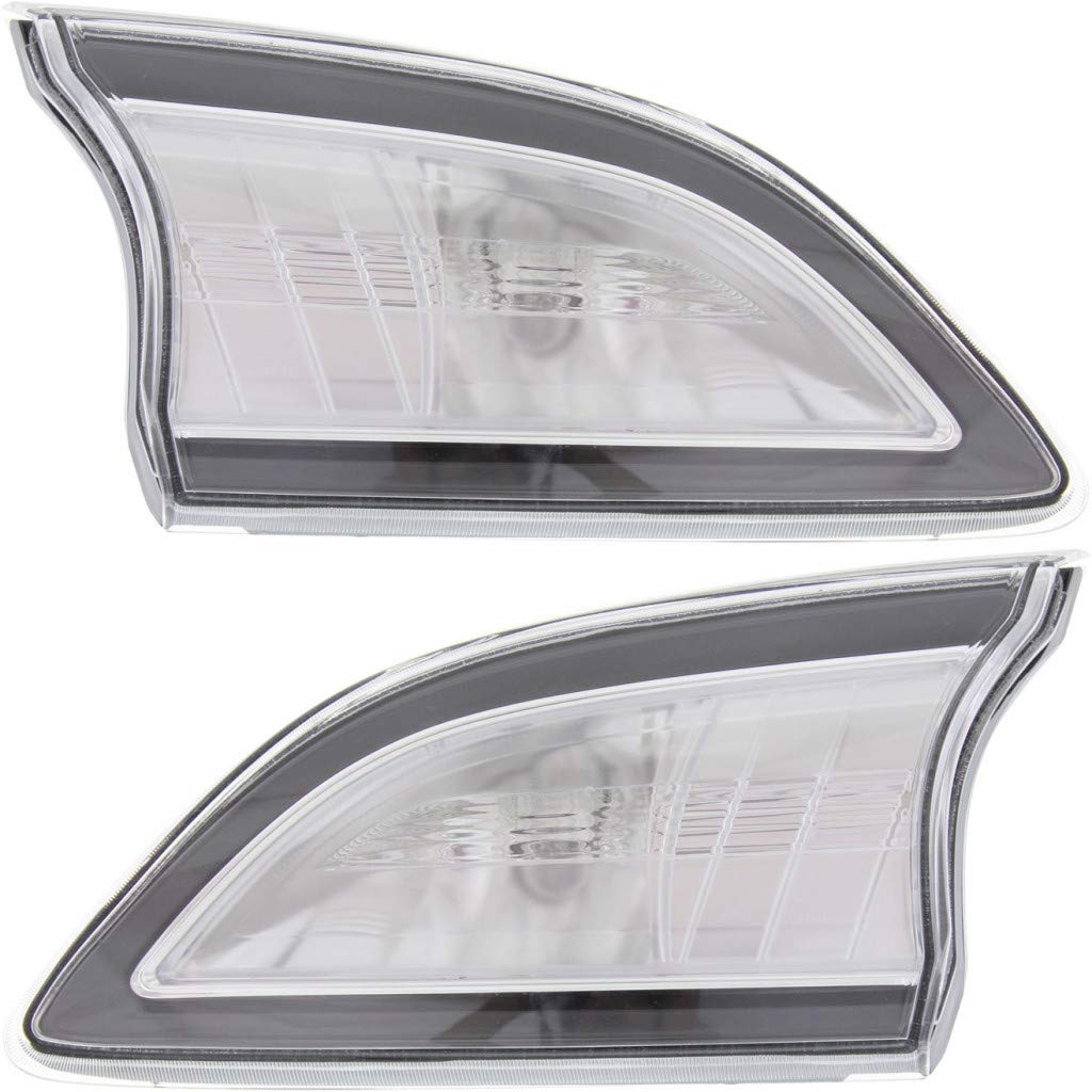 Mazda 3 Tail Lights Pair for 2010-2013 Models - Driver & Passenger Side LED Brake Lights (MA2882109 + MA2883110) | Perfect for Hatchback Replacement & Night Driving Safety
