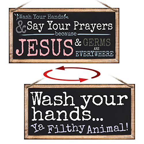 Jesus Germs and Wash Your Hands