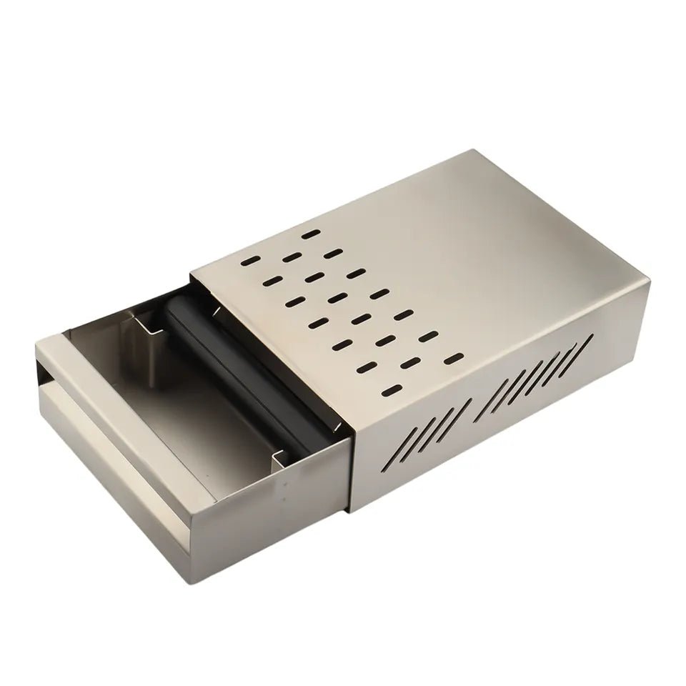 Compact Knock Box Drawer for Coffee Grounds - Perfect for Espresso Machines and Home Baristas | Durable & Space-Saving Coffee Accessory for Kitchen Countertops