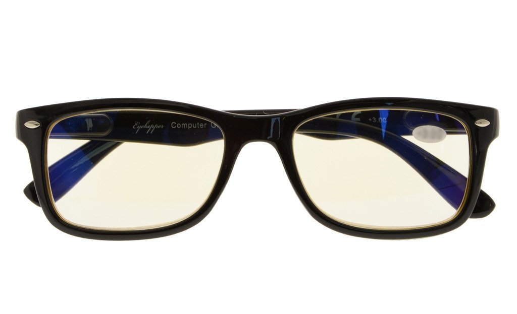 Blue Light Blocking Computer Glasses for Women - Anti Glare Reading Glasses with UV Protection - Perfect for Office Work, Gaming & Screen Time