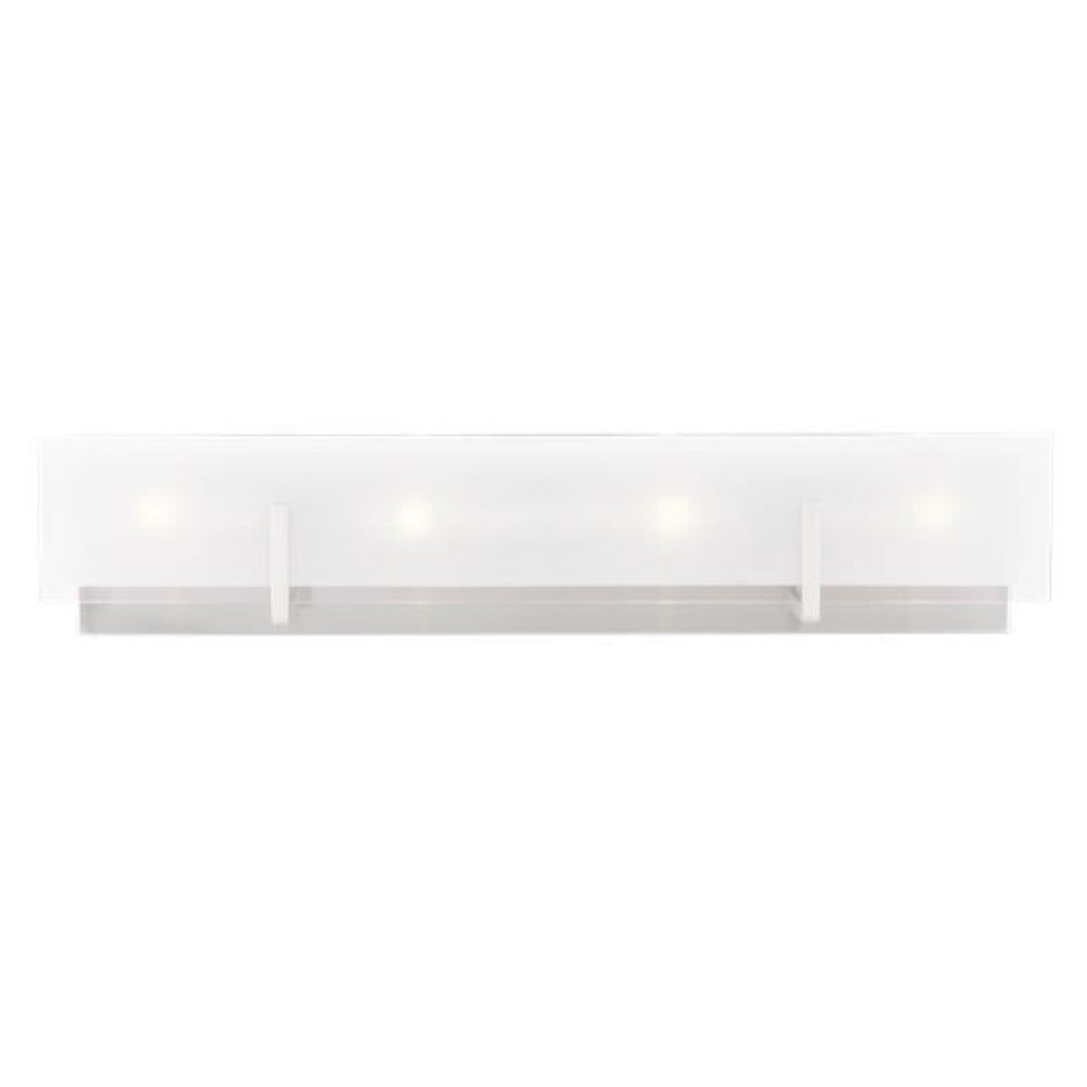 Sienna 4-Light Bathroom Vanity Light Fixture - Modern LED Vanity Lighting for Makeup, Shaving & Grooming - Perfect for Bathroom, Dressing Room & Bedroom Decor