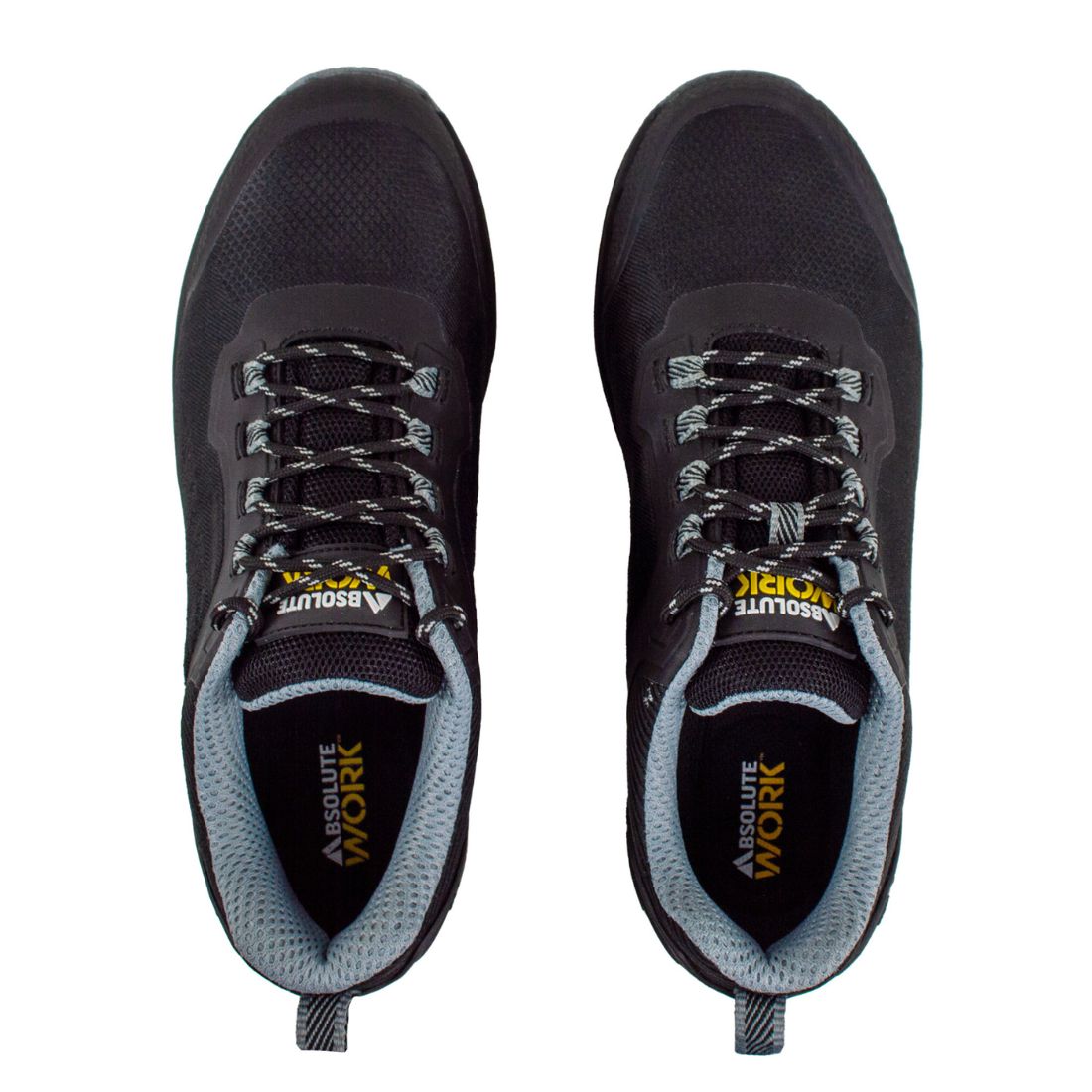 Absolute Work HX24301B Unisex Lightweight Steel Toe Safety Shoes - CSA Certified for Construction, Warehouse & Industrial Work