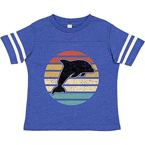 Football Blue and White