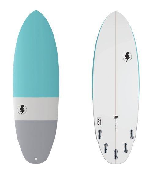 BOM BORA EPS HYBRID Surfboard - Lightweight & Durable Hybrid Surfboard for All Skill Levels | Perfect for Waves, Training & Beach Adventures