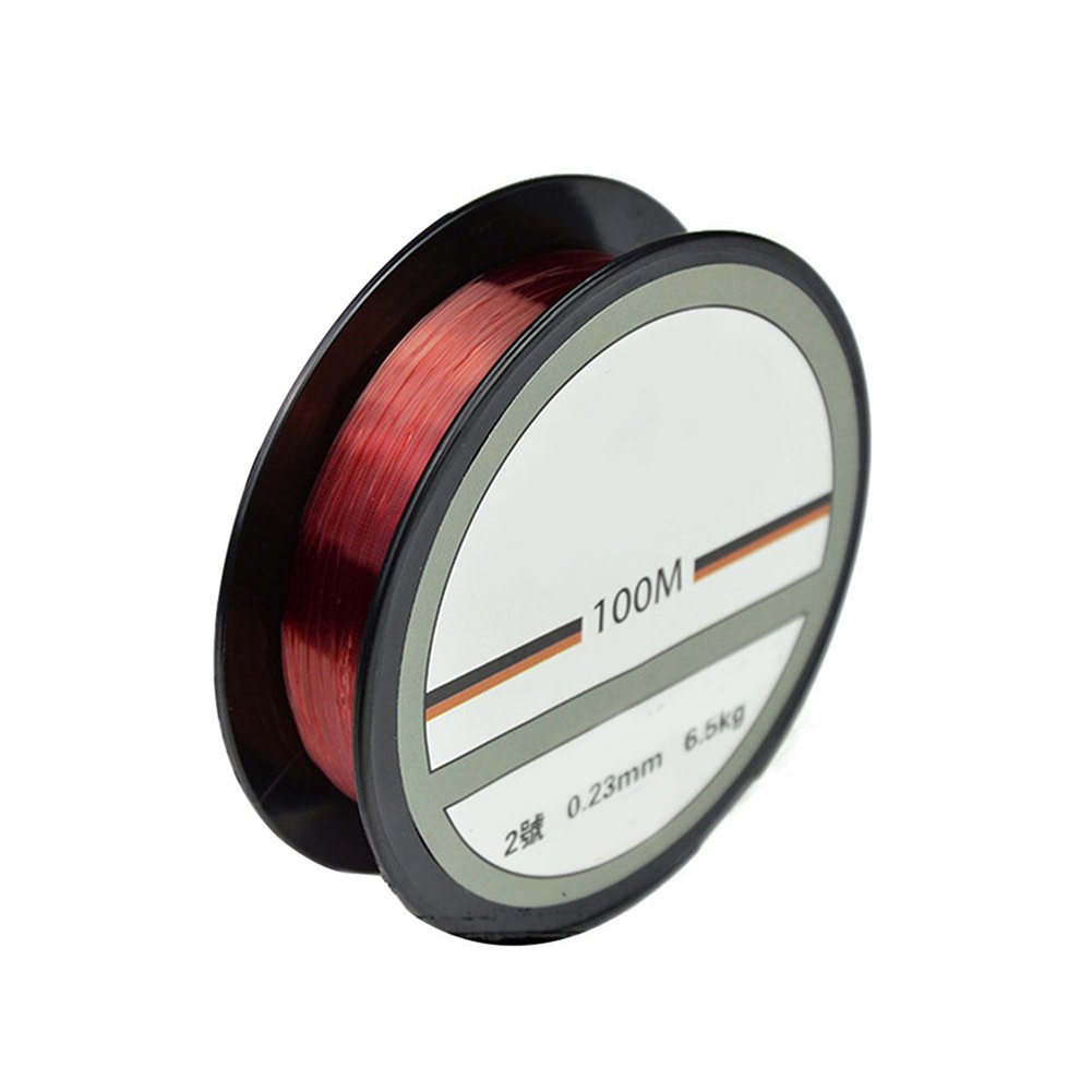 Monofilament Fishing Line 100M - Strong & Abrasion Resistant Sea Fishing Wire - Perfect for Saltwater & Freshwater Fishing, Surf Casting, and Boat Angling