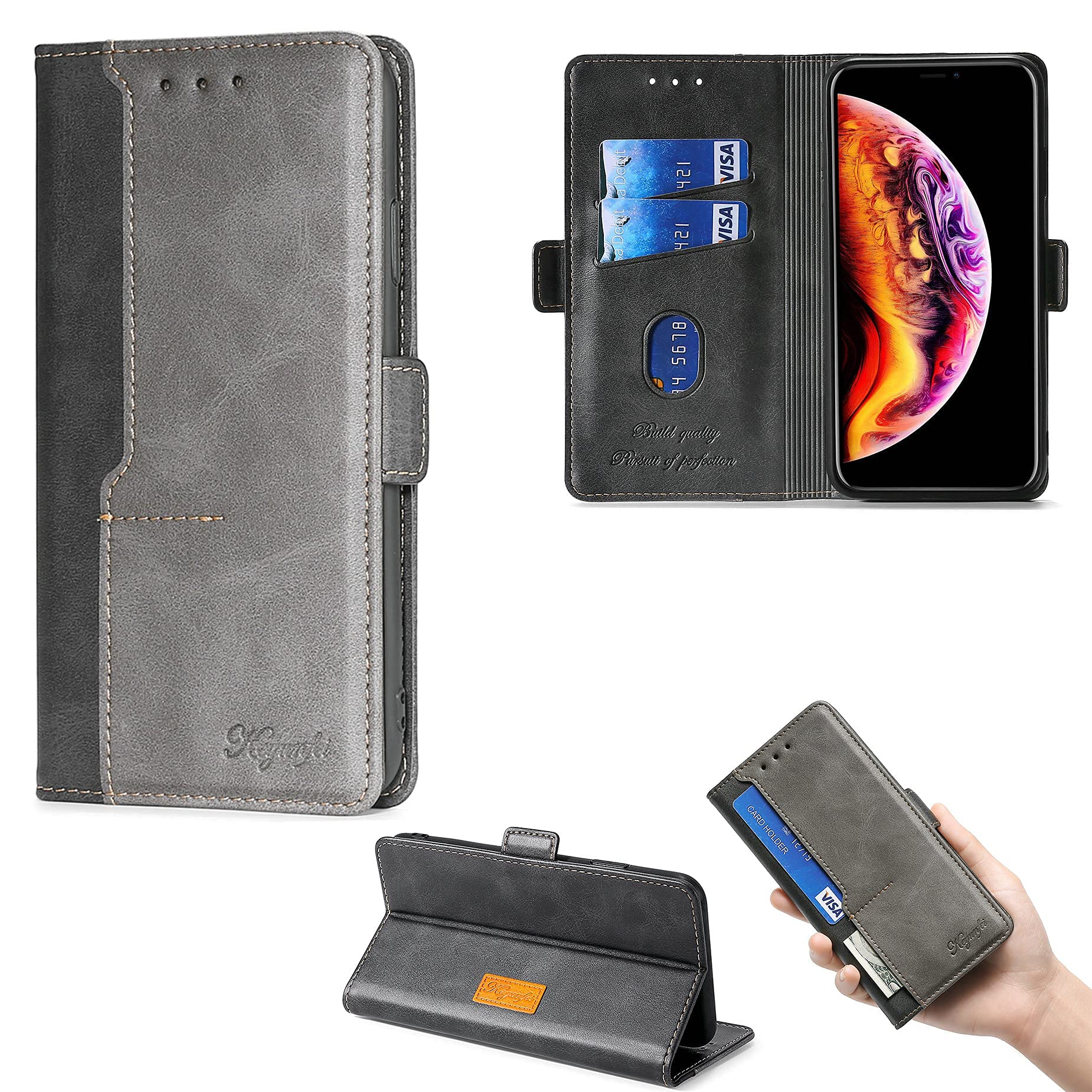 Premium Flip Case for AT&T Radiant Core Attu304aa/U304aa - Protective Phone Cover with Built-in Stand | Perfect for Work, Travel & Everyday Use