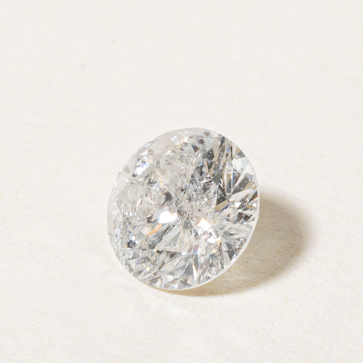 0.55ct Round Brilliant Cut Loose Diamond - I3 G/H Color Grade for Engagement Rings & Fine Jewelry | Certified Natural Diamond for Wedding Bands & Custom Jewelry Designs