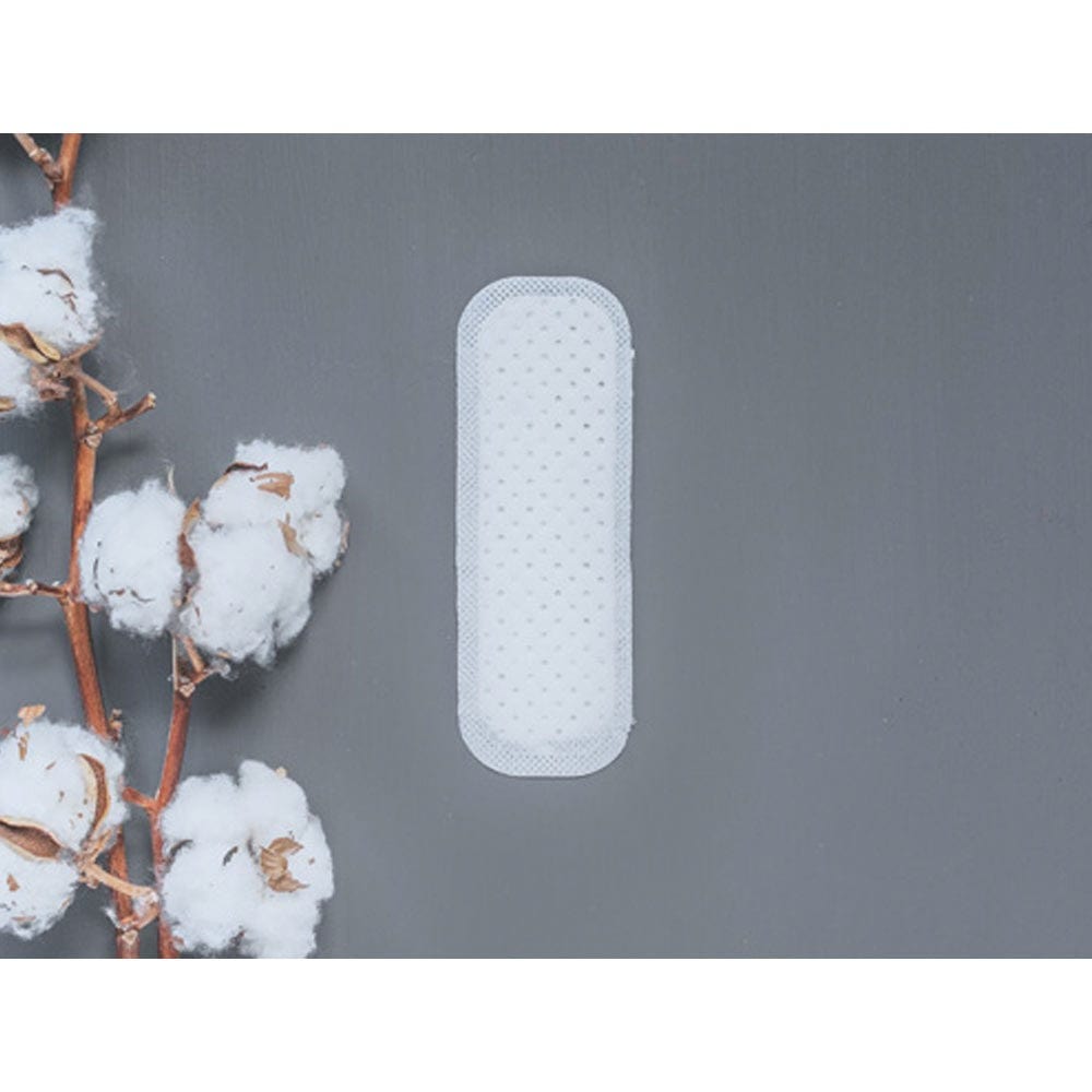 Natracure Organic Cotton Panty Liners 30 Pack - Unscented, Hypoallergenic & Chlorine-Free for Daily Freshness & Comfort - Perfect for Light Flow Days, Travel & Everyday Protection