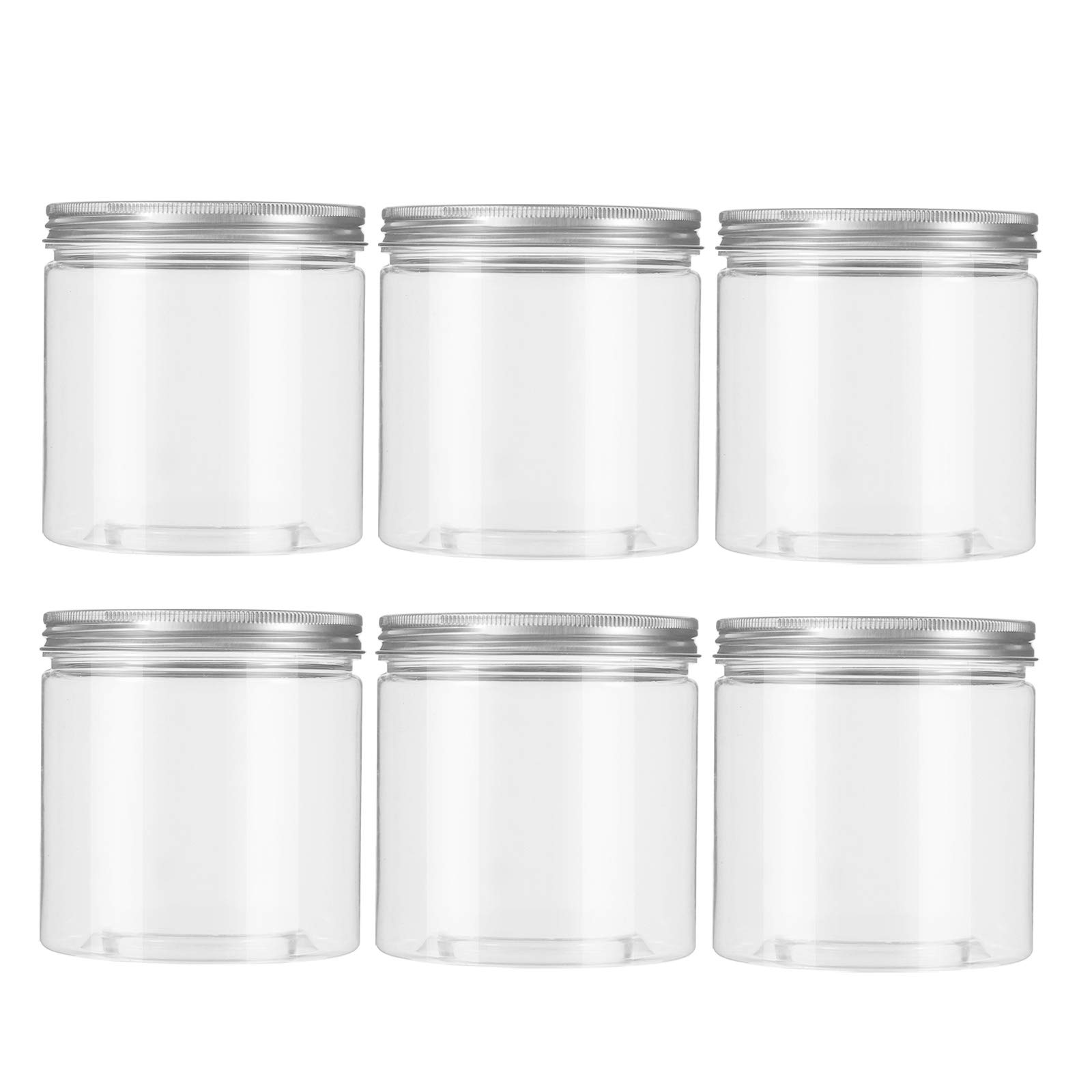 DOITOOL 6-Piece Airtight Food Storage Containers Set - BPA-Free Plastic Kitchen Canisters for Cereal, Flour, Sugar, Rice & Dry Goods - Perfect for Pantry Organization & Meal Prep