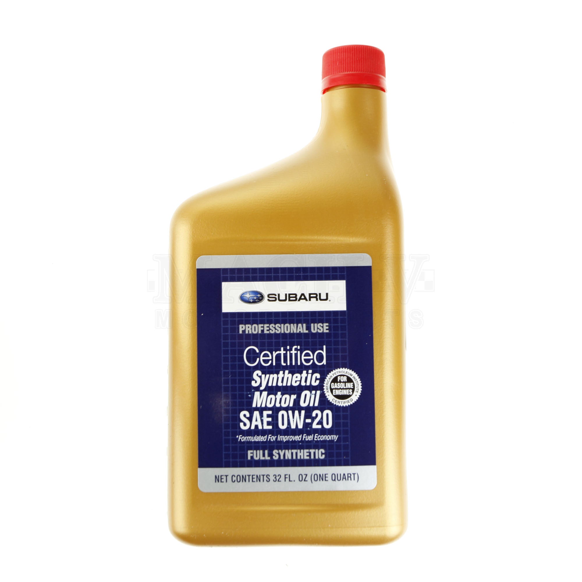 Subaru 0W20 Full Synthetic Motor Oil - 1 Quart Bottle (Pack of 1) - Advanced Engine Protection for Cold Weather & High Mileage Vehicles - Perfect for Subaru WRX, Outback, Forester & More
