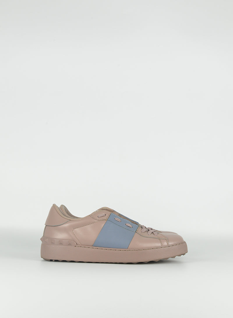 Valentino Tortora Leather Sneakers - Size 39 | Luxury Italian Designer Shoes for Women | Perfect for Casual Wear & Street Style Fashion