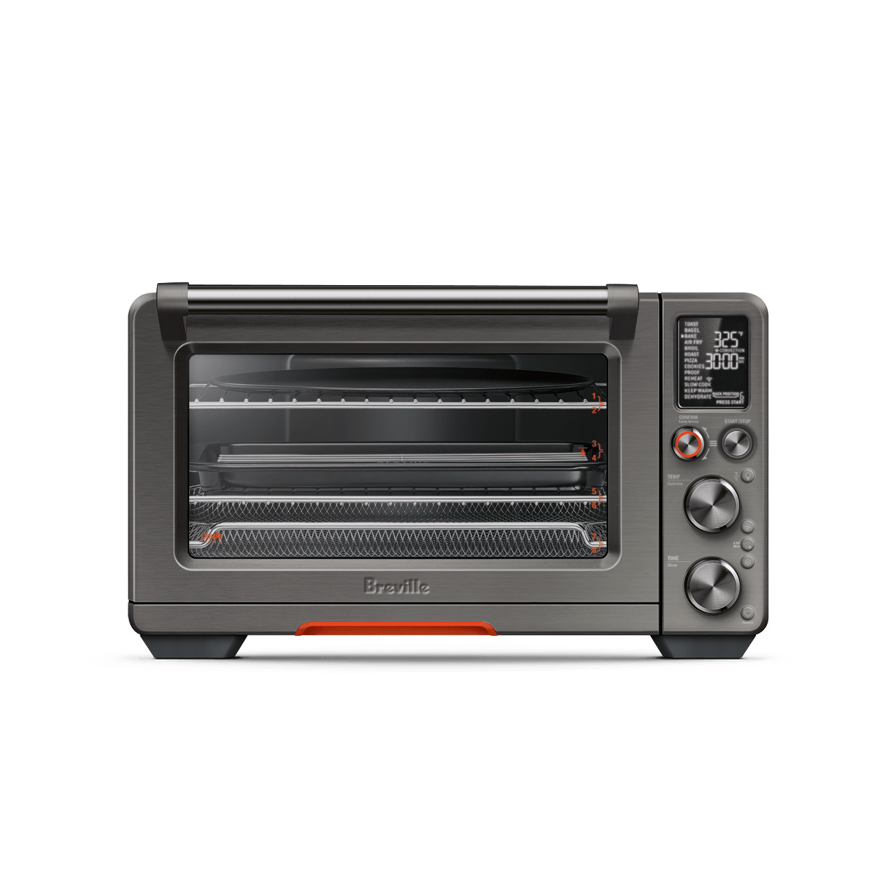 Breville the Joule Oven Air Fryer Pro - Countertop Convection Toaster Oven with Air Fryer Function, Black Stainless Steel | Perfect for Baking, Roasting, Air Frying & Reheating Meals