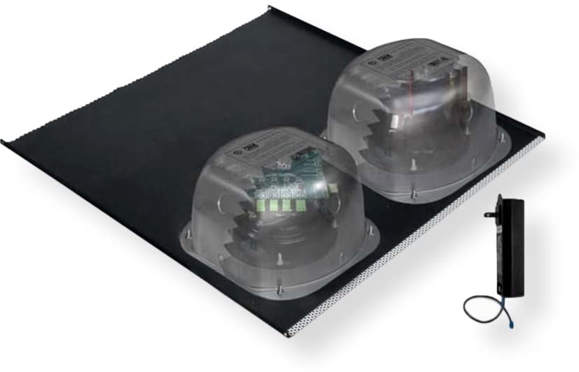 OWI Audio 2X2VG-HDER3S61 In-Ceiling Stereo Speaker with HD Amplifier - 70V Compatible, UL Listed, 3.5mm Mini-Jack Input & Built-in Stereo Combiner - Perfect for Background Music in Restaurants, Retail Stores, and Office Spaces