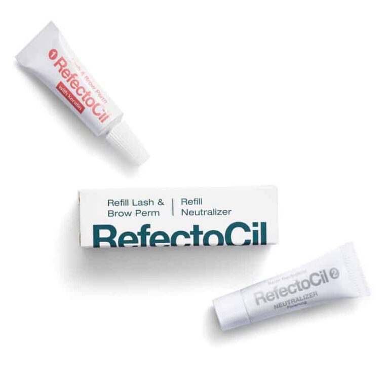 RefectoCil Eyelash Curl & Lift Refill Kit - Perm Solution & Neutralizer for Professional Lash Extensions - Perfect for Salon & Home Use