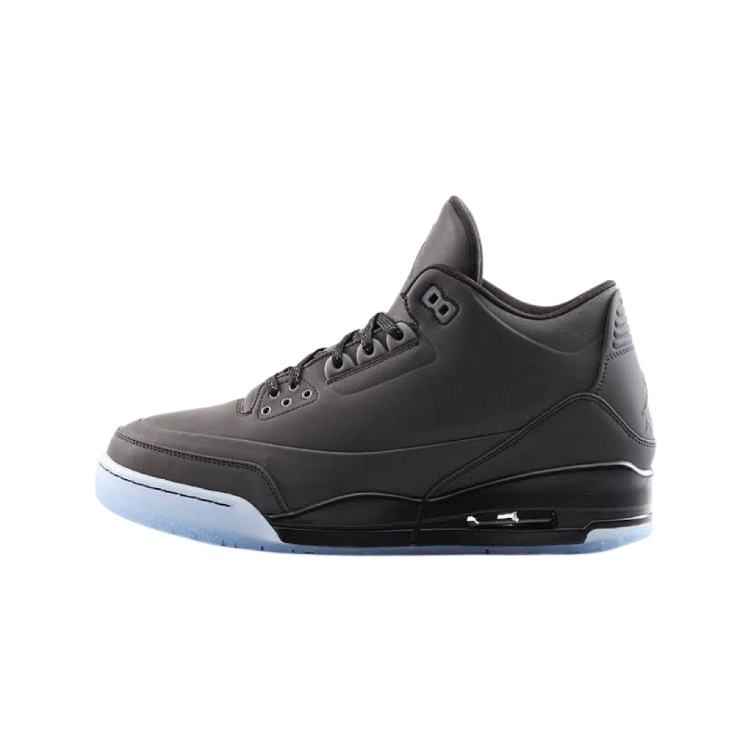 Air Jordan 3 5LAB3 Sneakers - Men's Black Basketball Shoes with Clear Sole for Streetwear & Court Performance