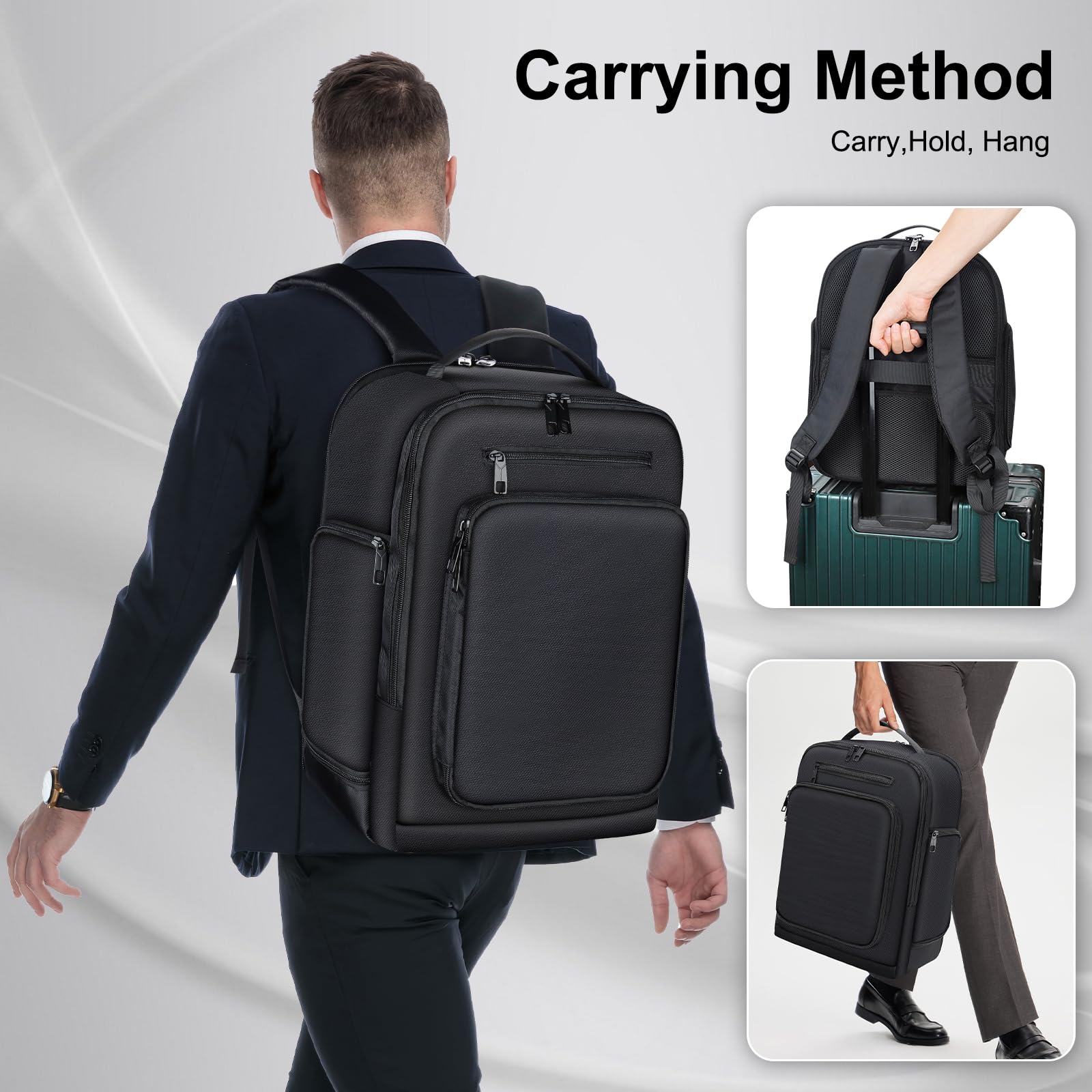 PS5 Gaming Backpack - Protective Travel Case for Playstation 5 Console, 15.6” Laptop & Accessories | Waterproof Portable Organizer with Headset Storage | Perfect for Travel, Commuting & Gaming Events